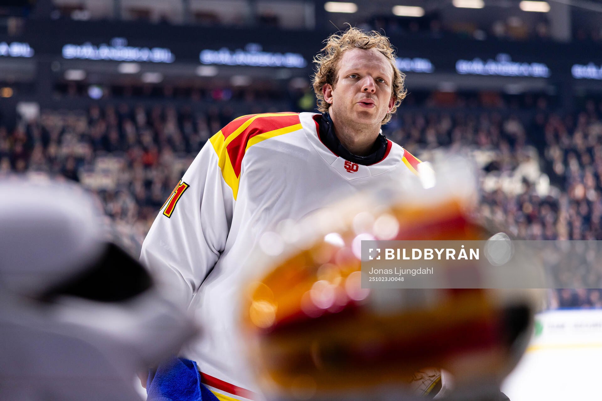 Brynäs målvakt Collin Delia