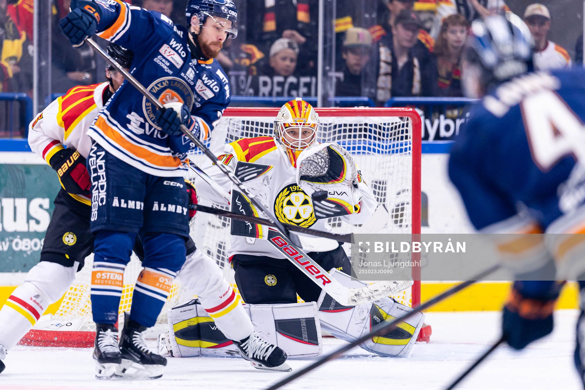 Brynäs målvakt Collin Delia