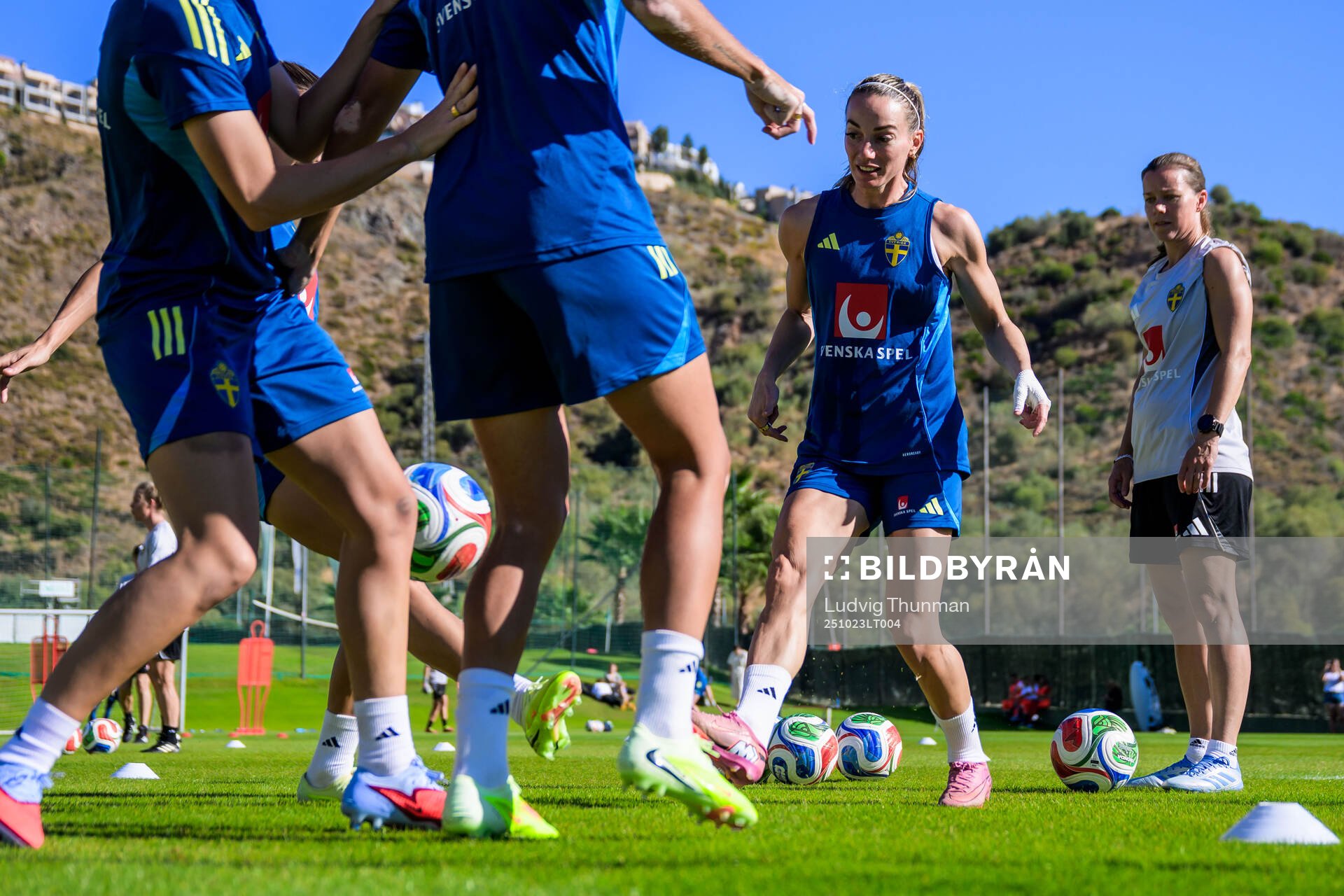 Kosovare Asllani of the Swedish women's national football