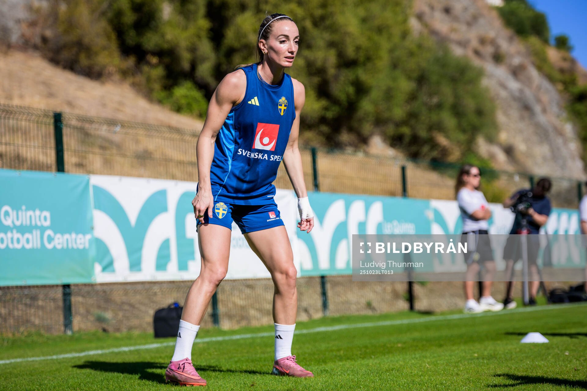 Kosovare Asllani of the Swedish women's national football