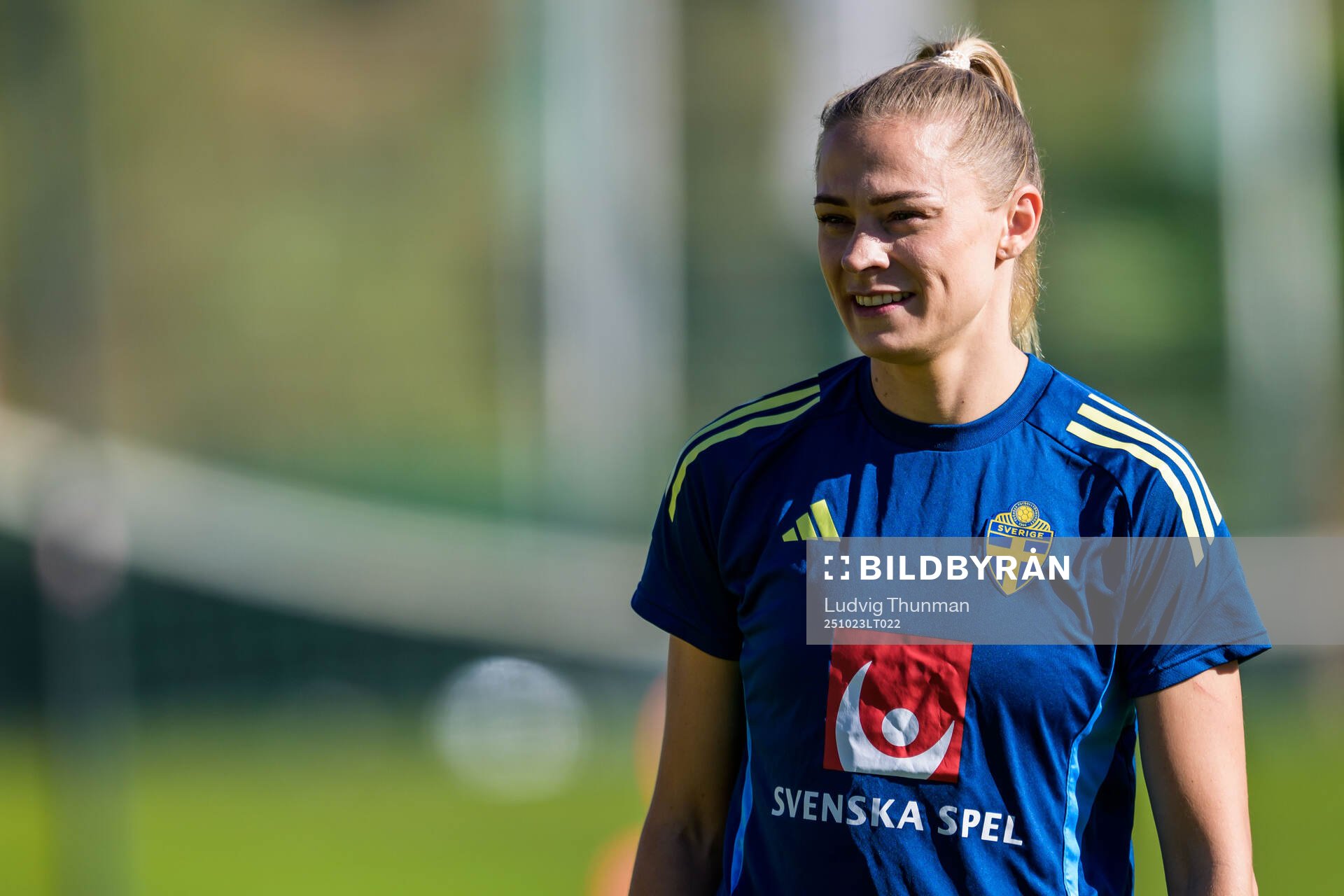 Fridolina Rolfö of the Swedish women's national football