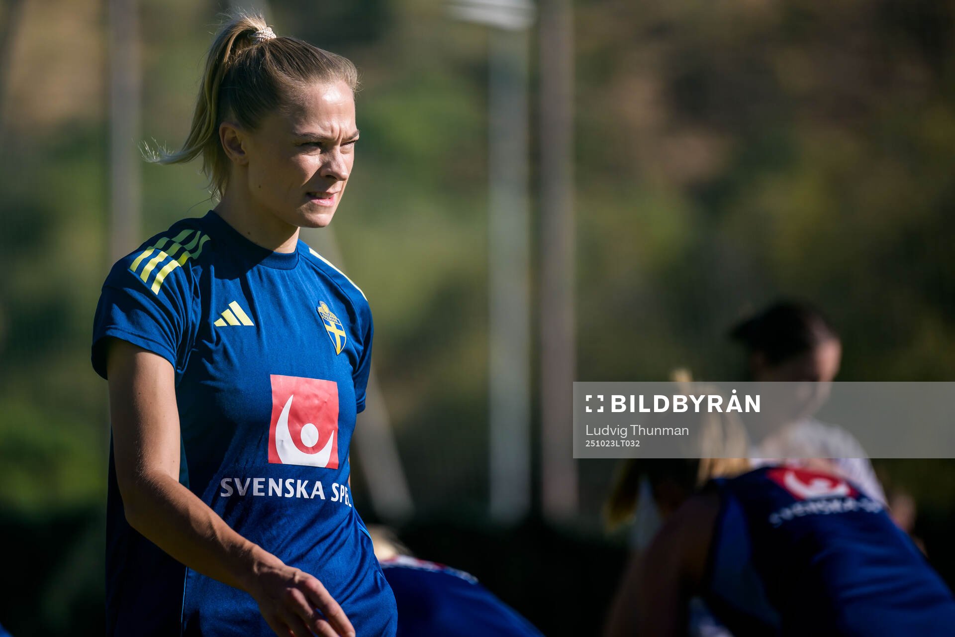 Fridolina Rolfö of the Swedish women's national football