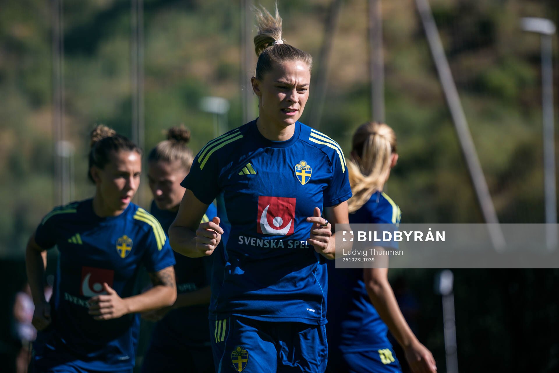 Fridolina Rolfö of the Swedish women's national football