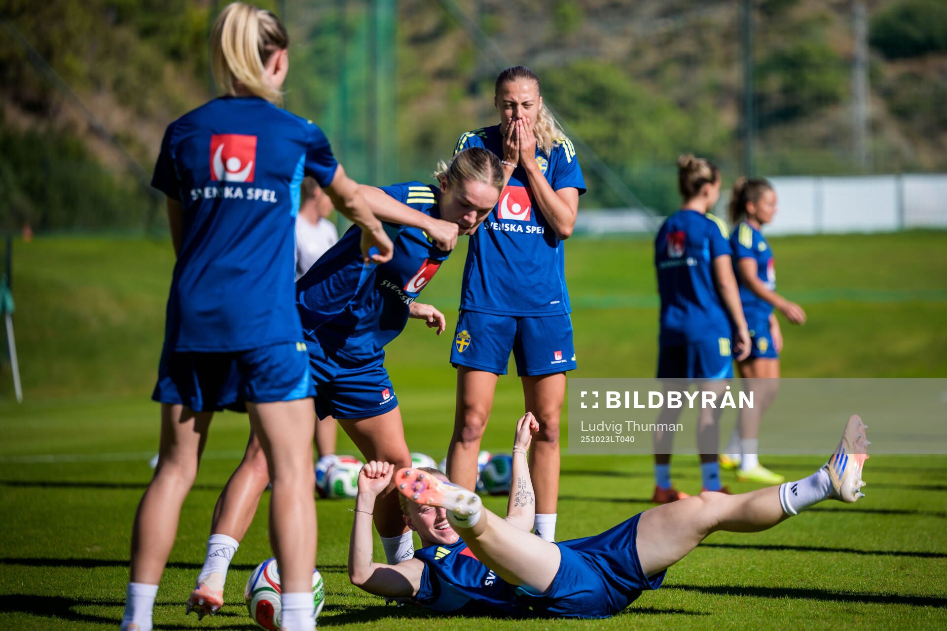 Anna Sandberg, Hanna Lundkvist and Elma Junttila Nelhage of