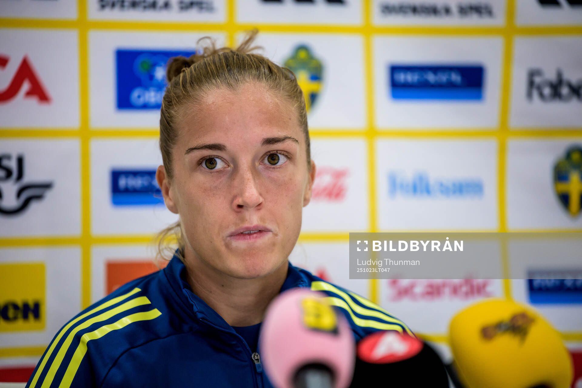 Filippa Angeldahl of the Swedish women's national football