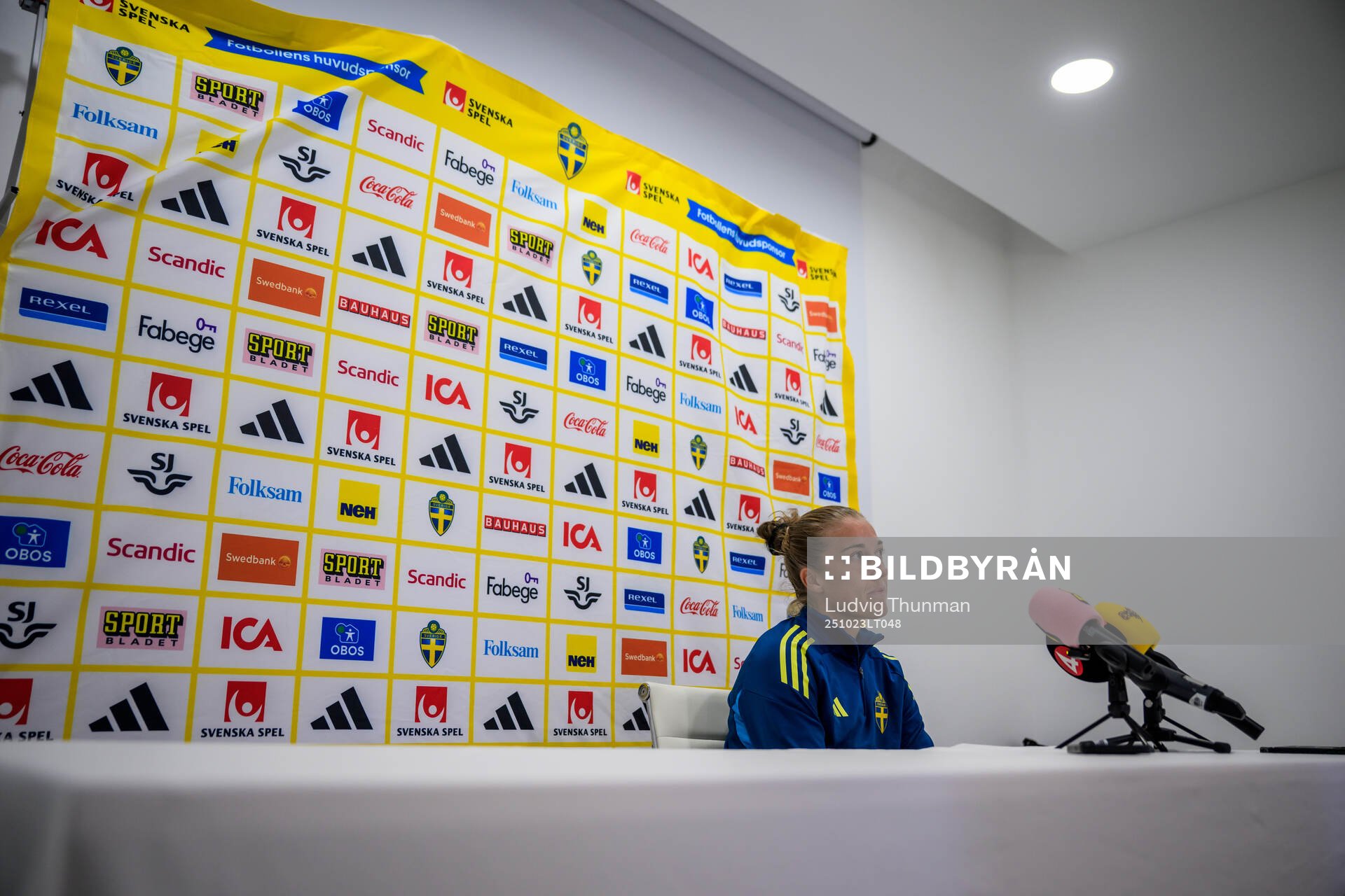 Filippa Angeldahl of the Swedish women's national football