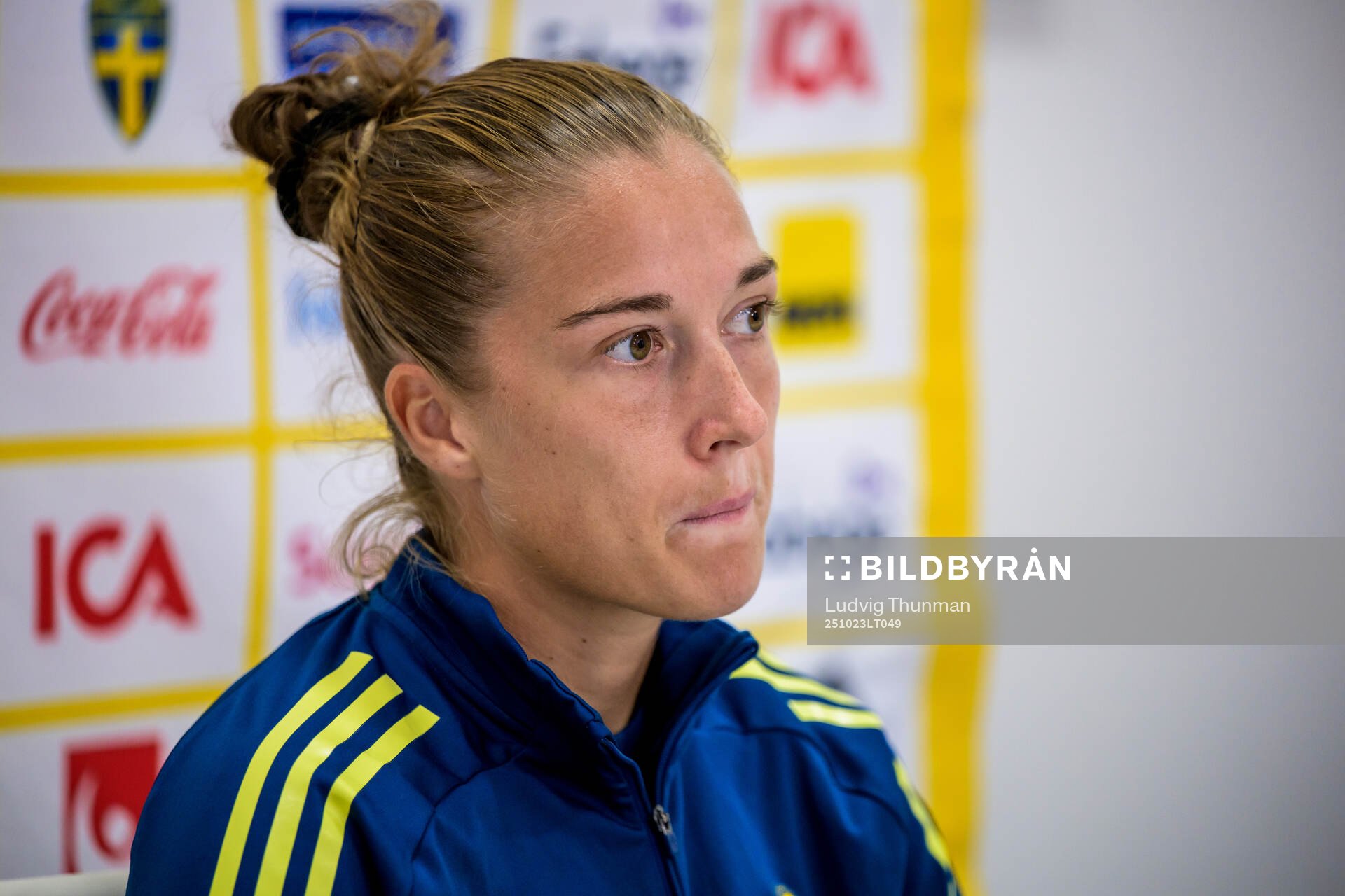 Filippa Angeldahl of the Swedish women's national football