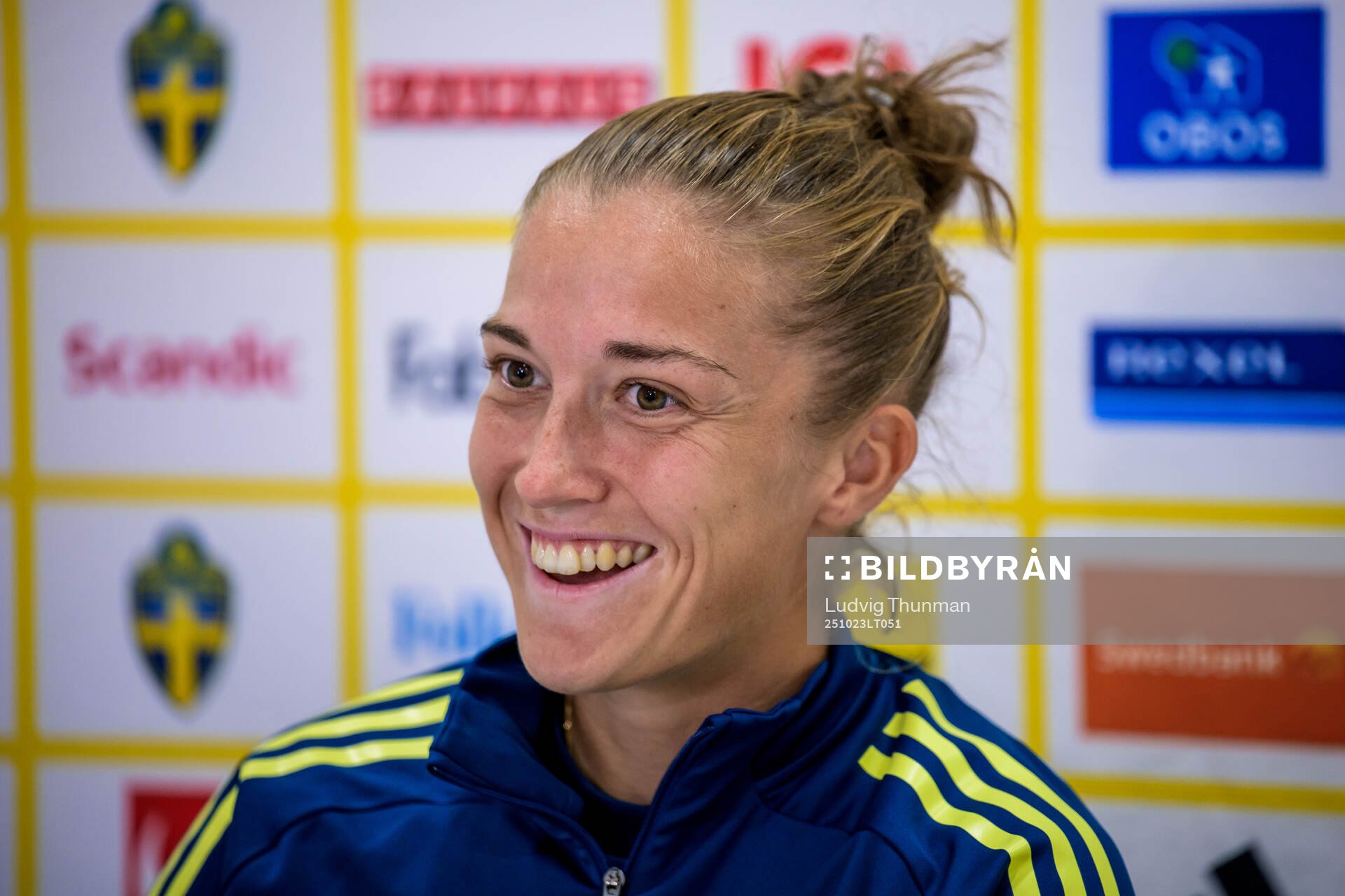 Filippa Angeldahl of the Swedish women's national football