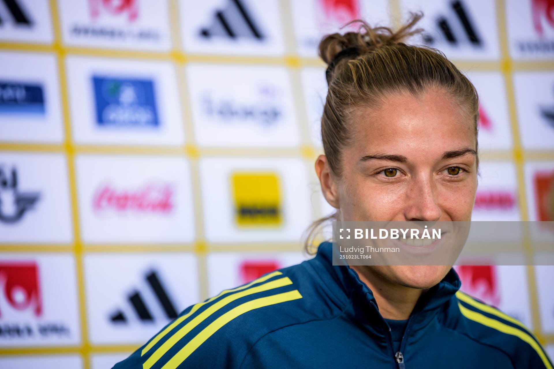 Filippa Angeldahl of the Swedish women's national football