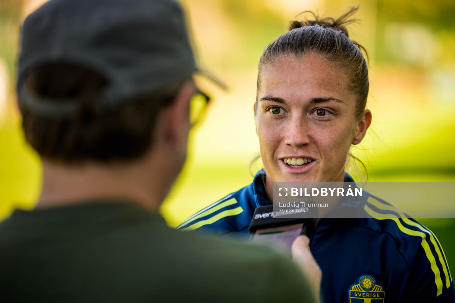 Filippa Angeldahl of the Swedish women's national football