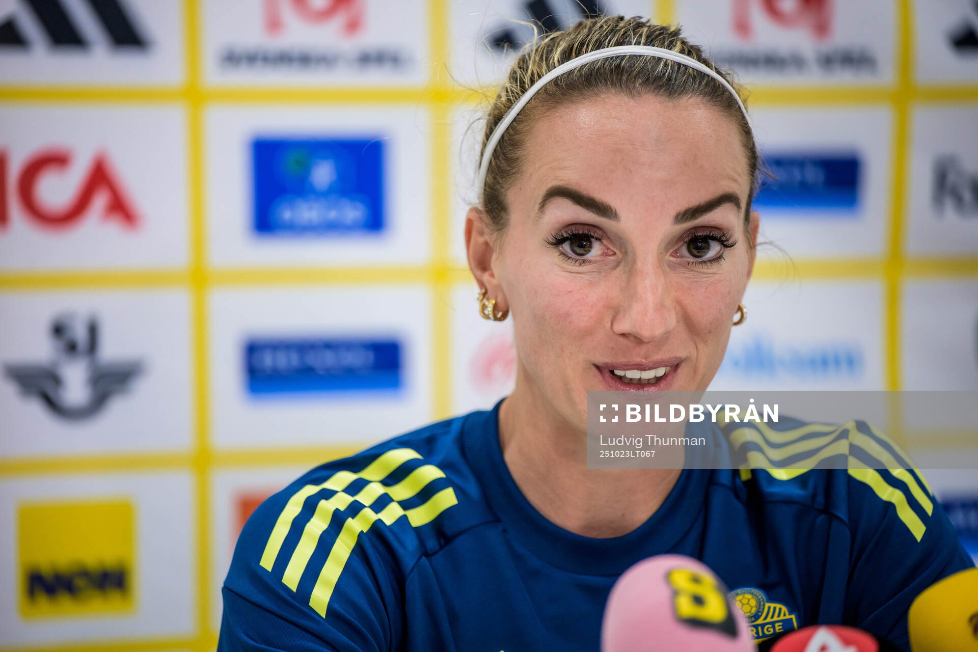 Kosovare Asllani of the Swedish women's national football