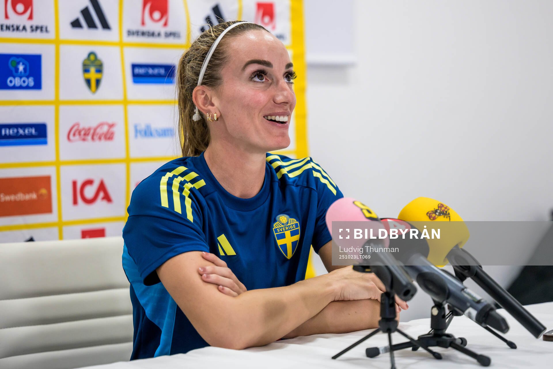 Kosovare Asllani of the Swedish women's national football