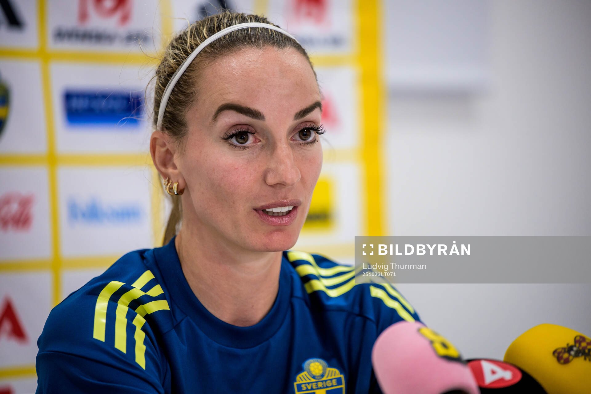 Kosovare Asllani of the Swedish women's national football