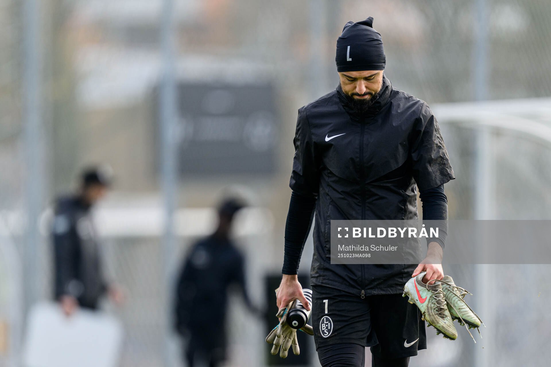 Målvakt Amr Kaddoura deppar