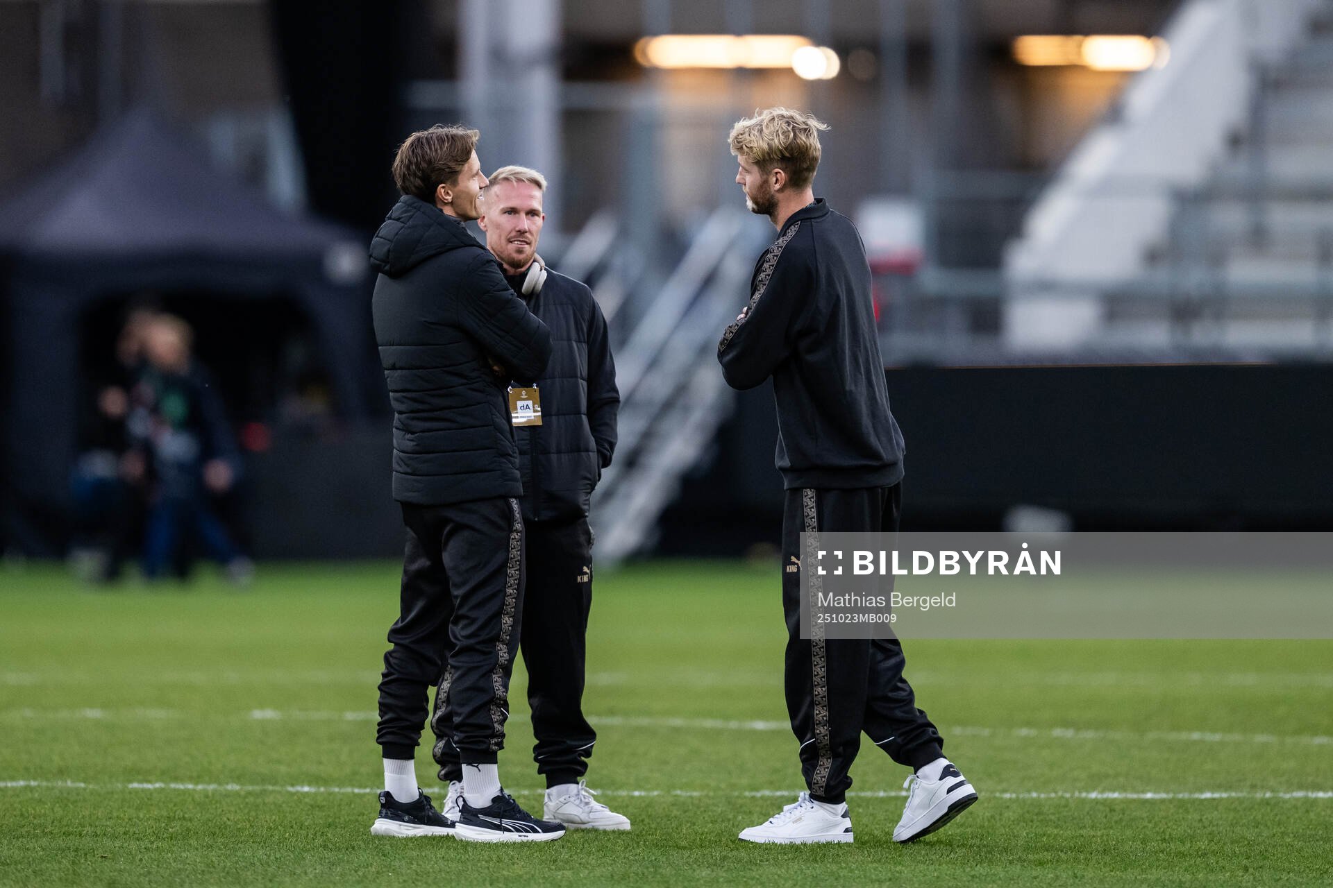 Samuel Leach Holm, Mikkel Rygaard Jensen and Filip Helander