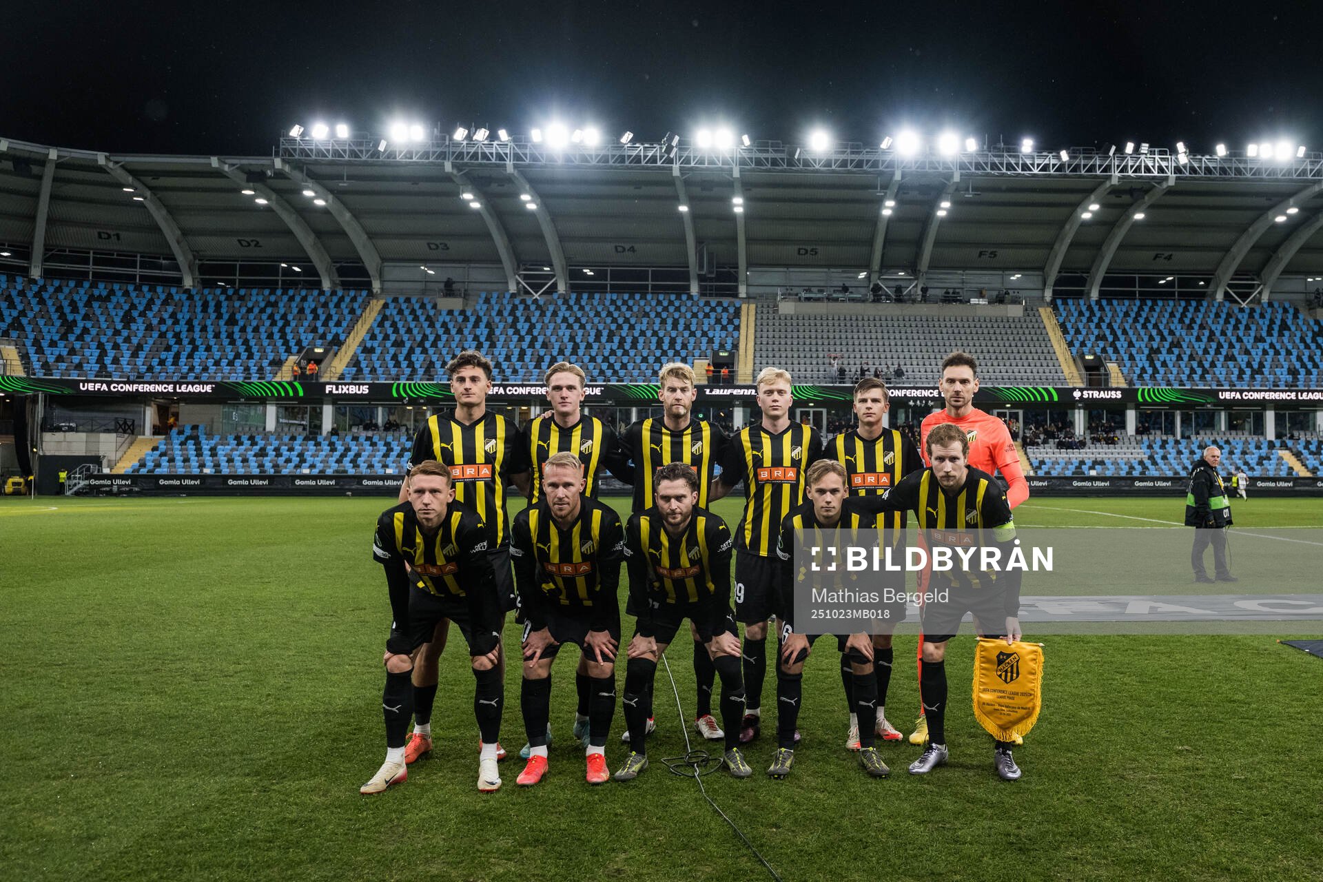 The starting eleven of Häcken