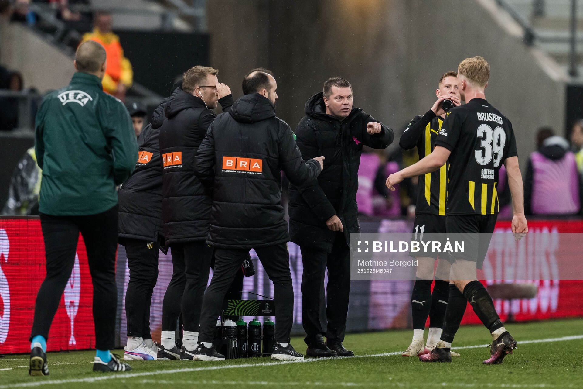 Head coach Jens Gustafsson of Häcken