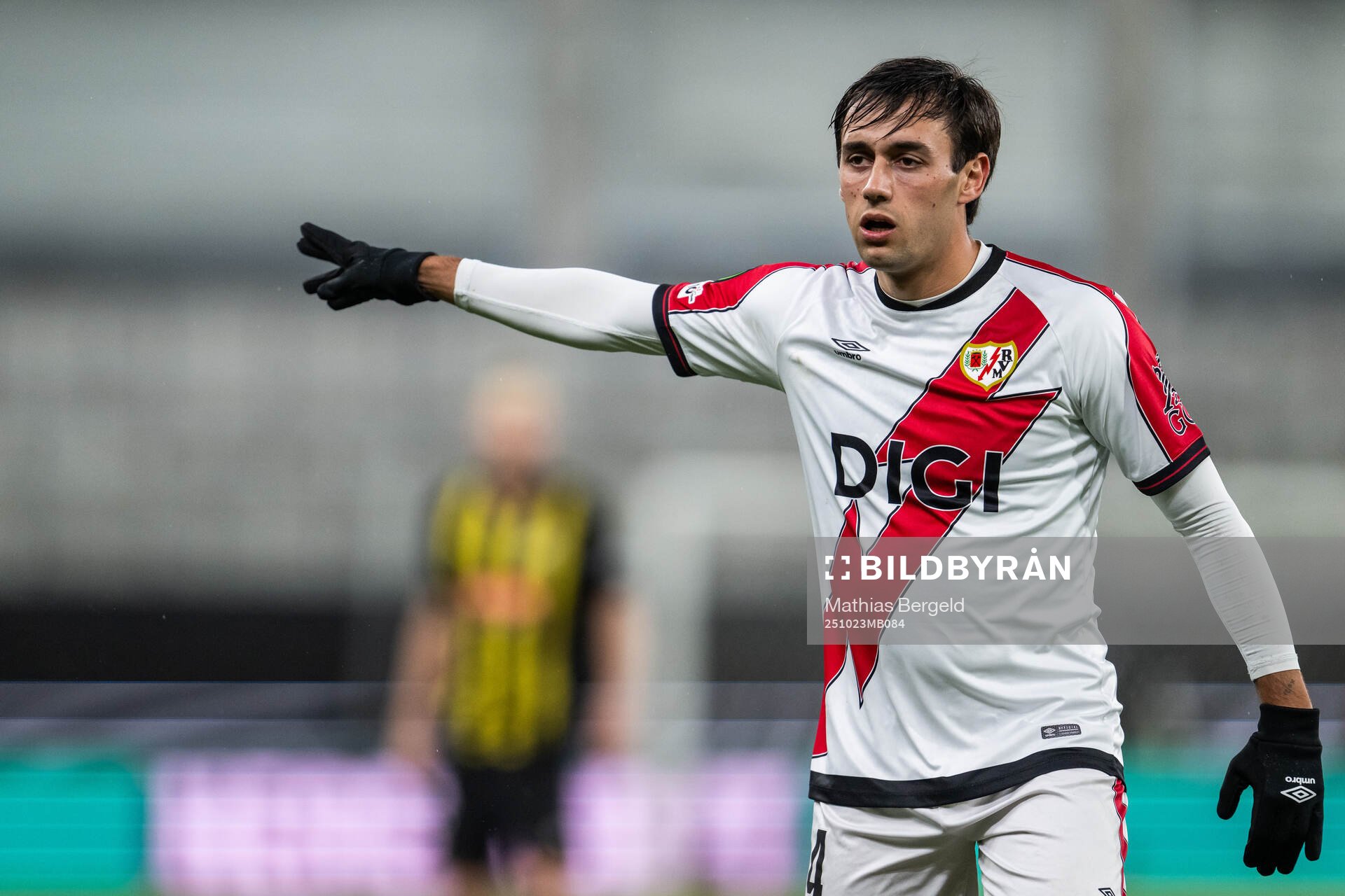 Pedro Diaz of Rayo Vallecano