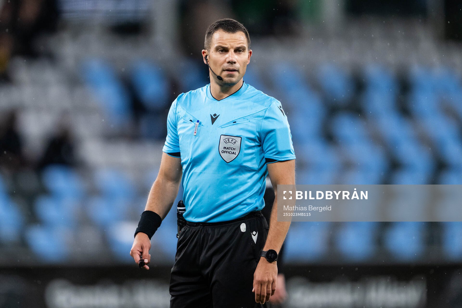 Referee Antoni Bandic