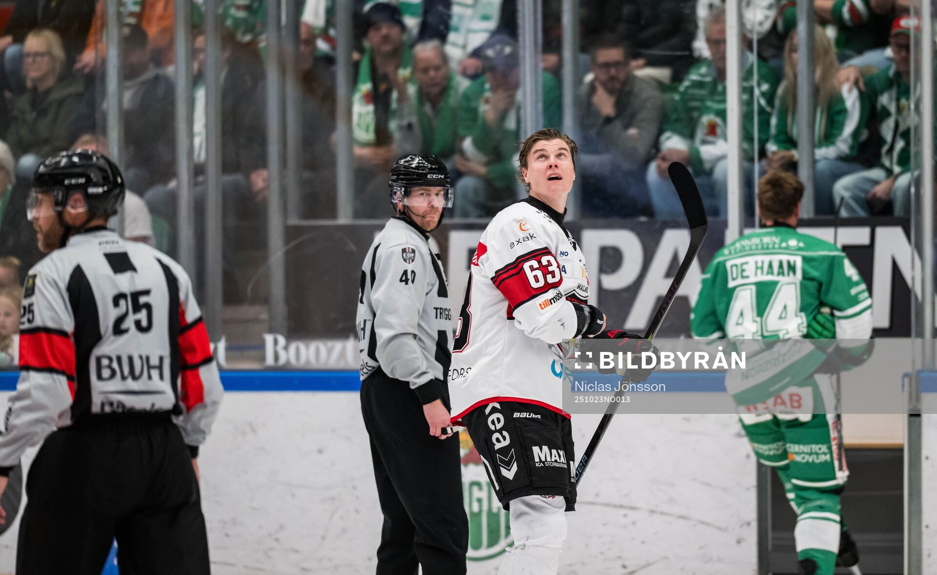Malmö Redhawks Fredrik Händemark blir utvisad