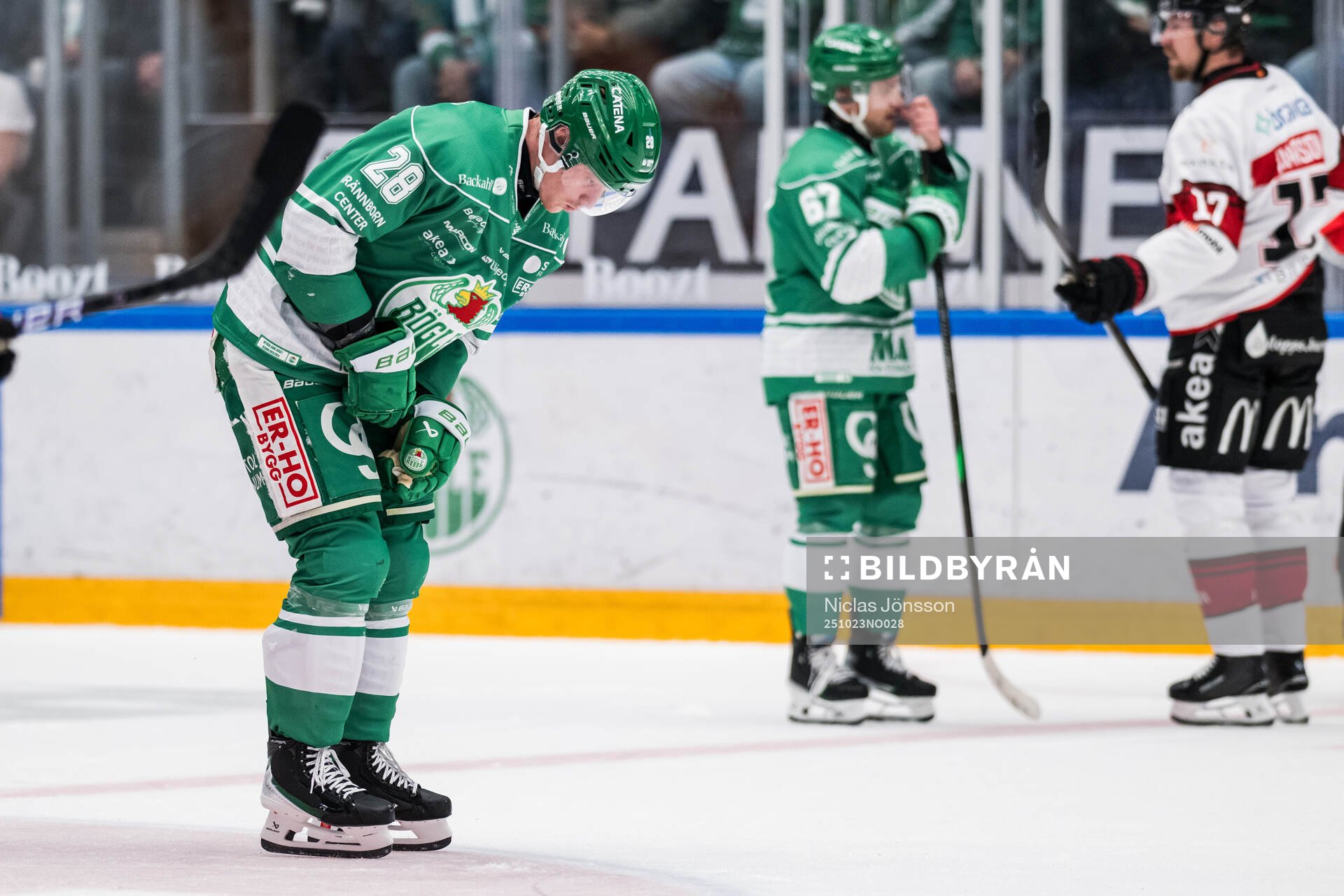 Rögles Anton Bengtsson har ont