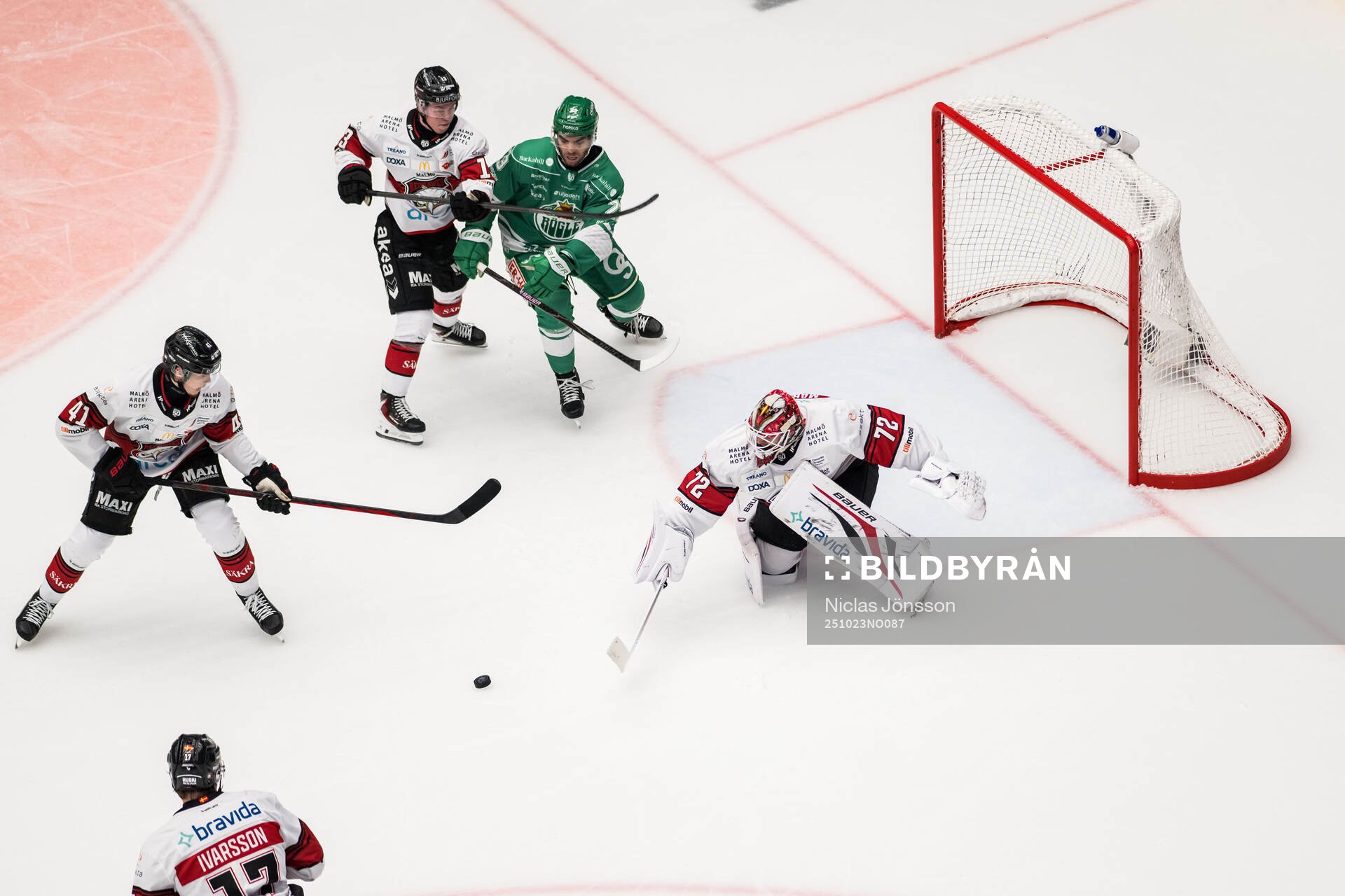 Malmö Redhawks målvakt Daniel Marmenlind