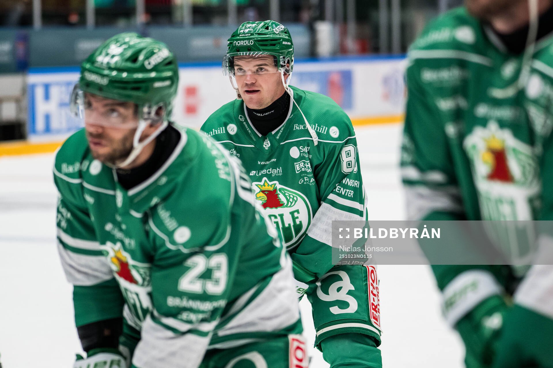 Rögles Karson Kuhlman jublar