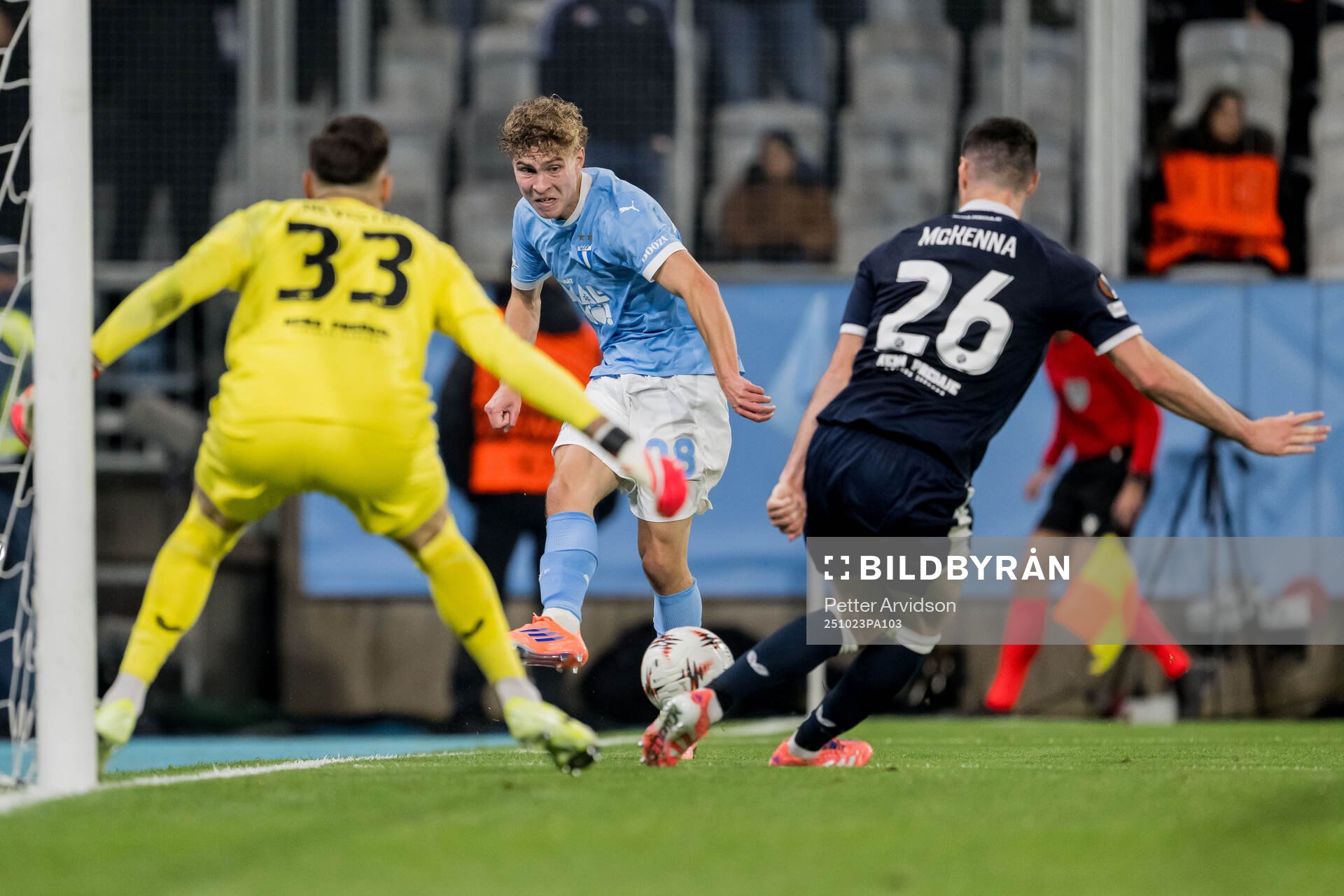 Hugo Bolin of Malmö FF