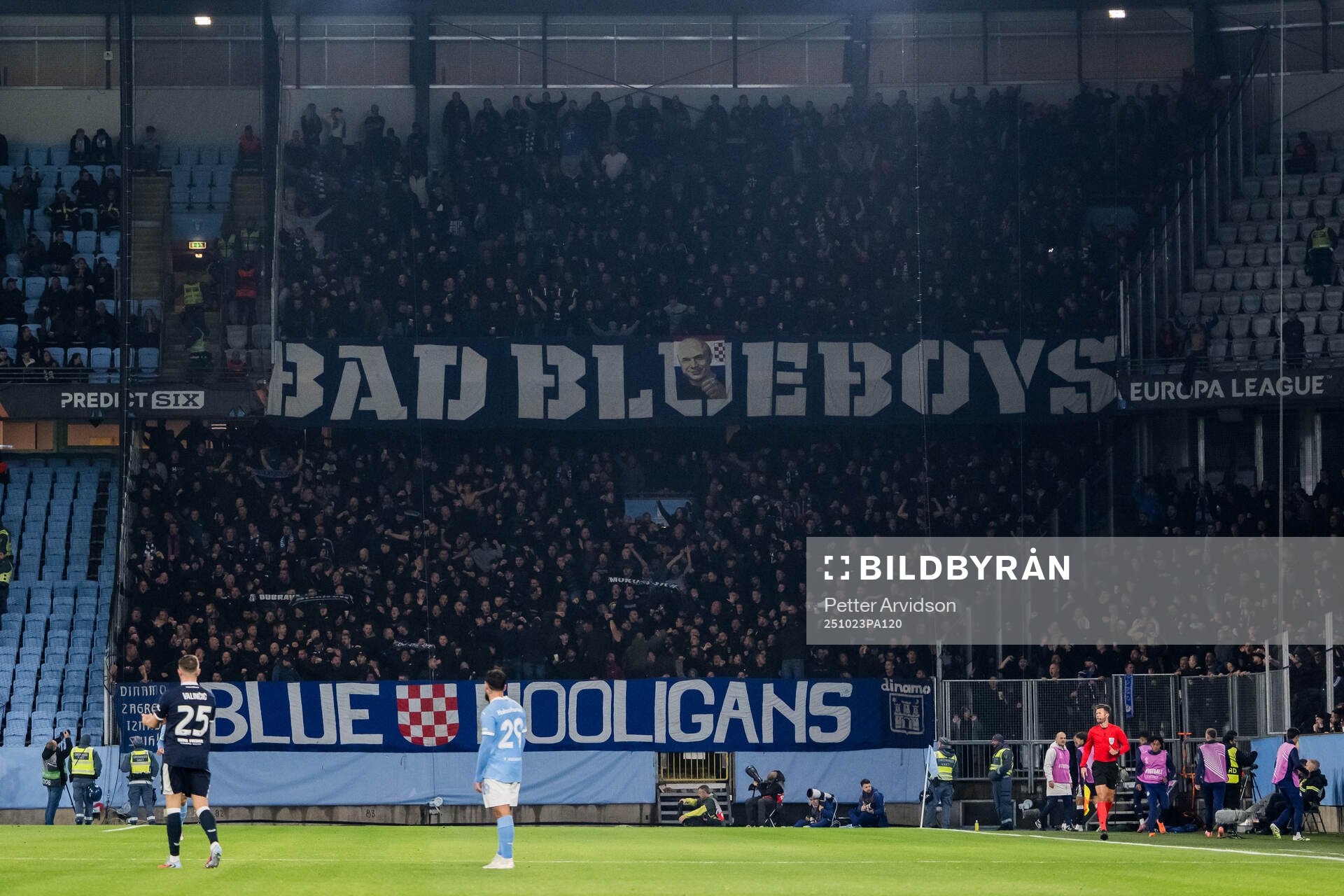 Fans of Dinamo Zagreb