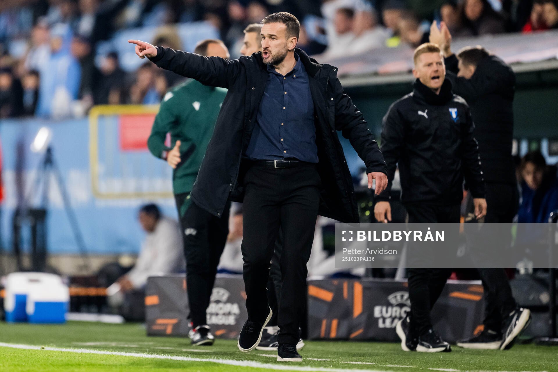 Head coach Anes Mravac of Malmö FF