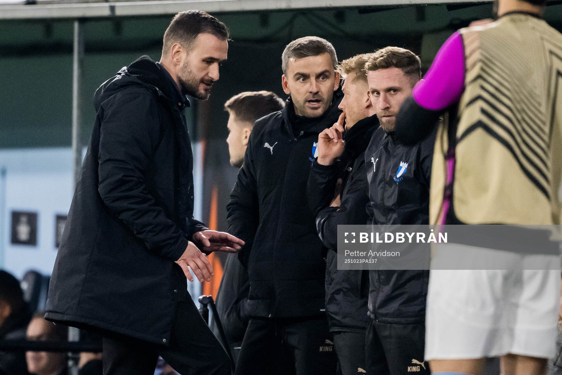 Head coach Anes Mravac, goalkeeper coach Zlatan Azinovic