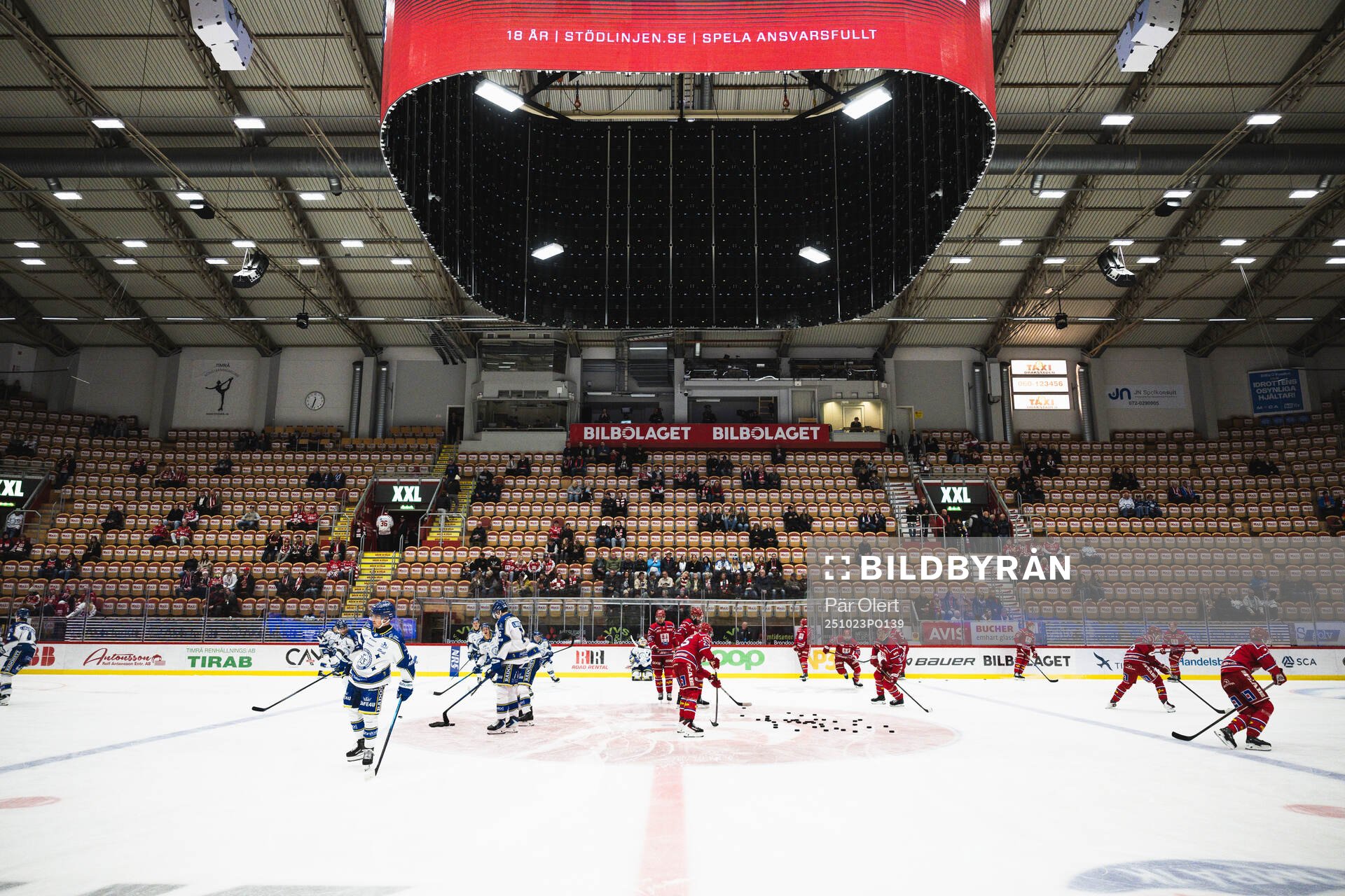 Lagen värmer upp