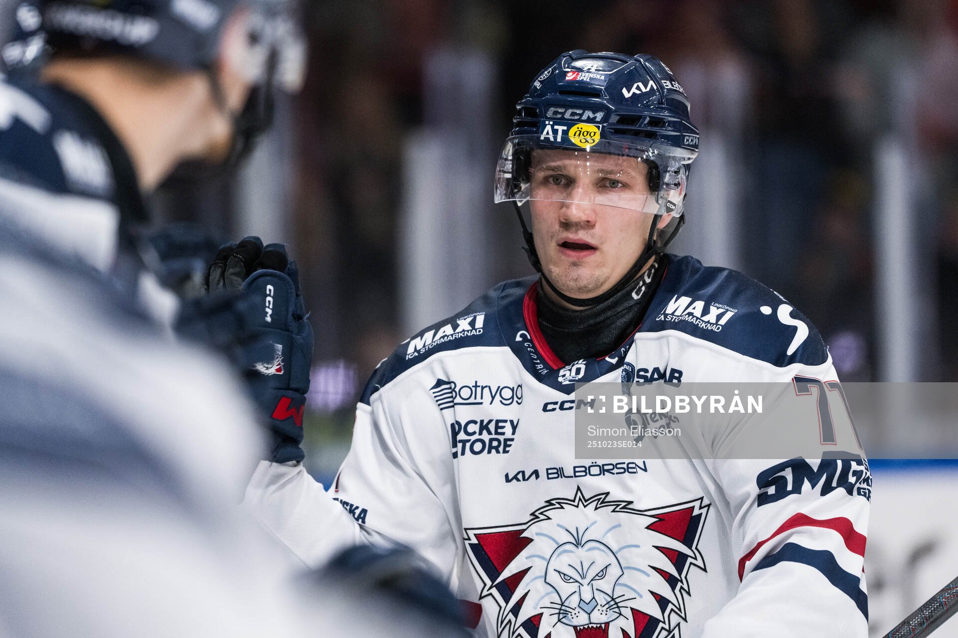 Linköpings Eskild Bakke Olsen jublar