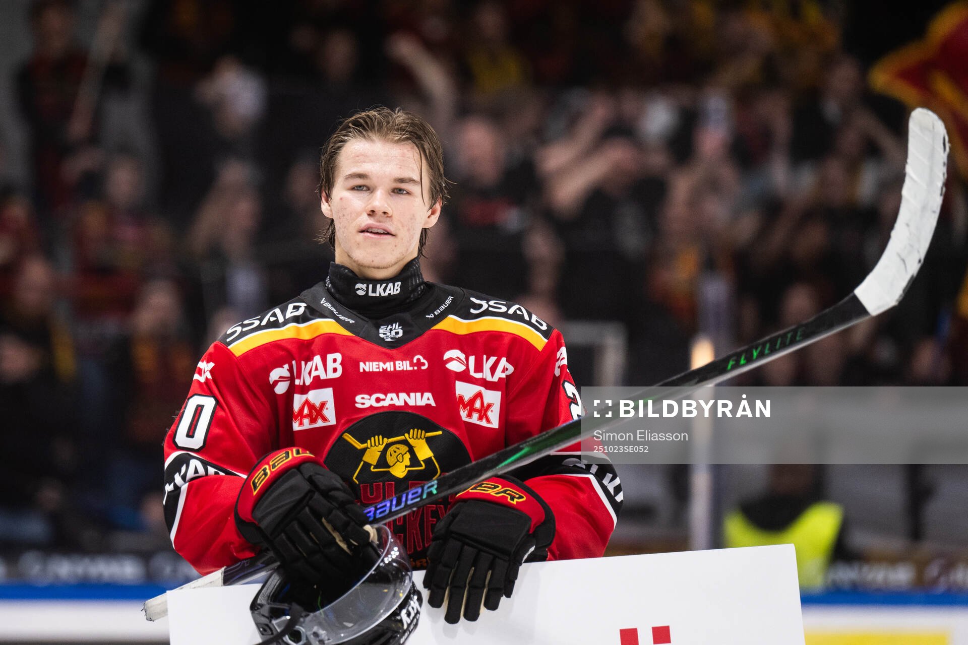 Luleås Casper Juustovaara Karlsson