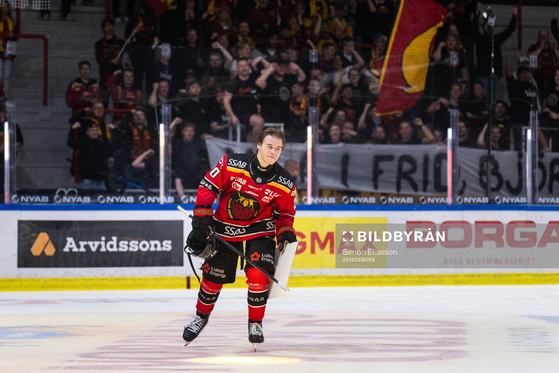 Luleås Casper Juustovaara Karlsson
