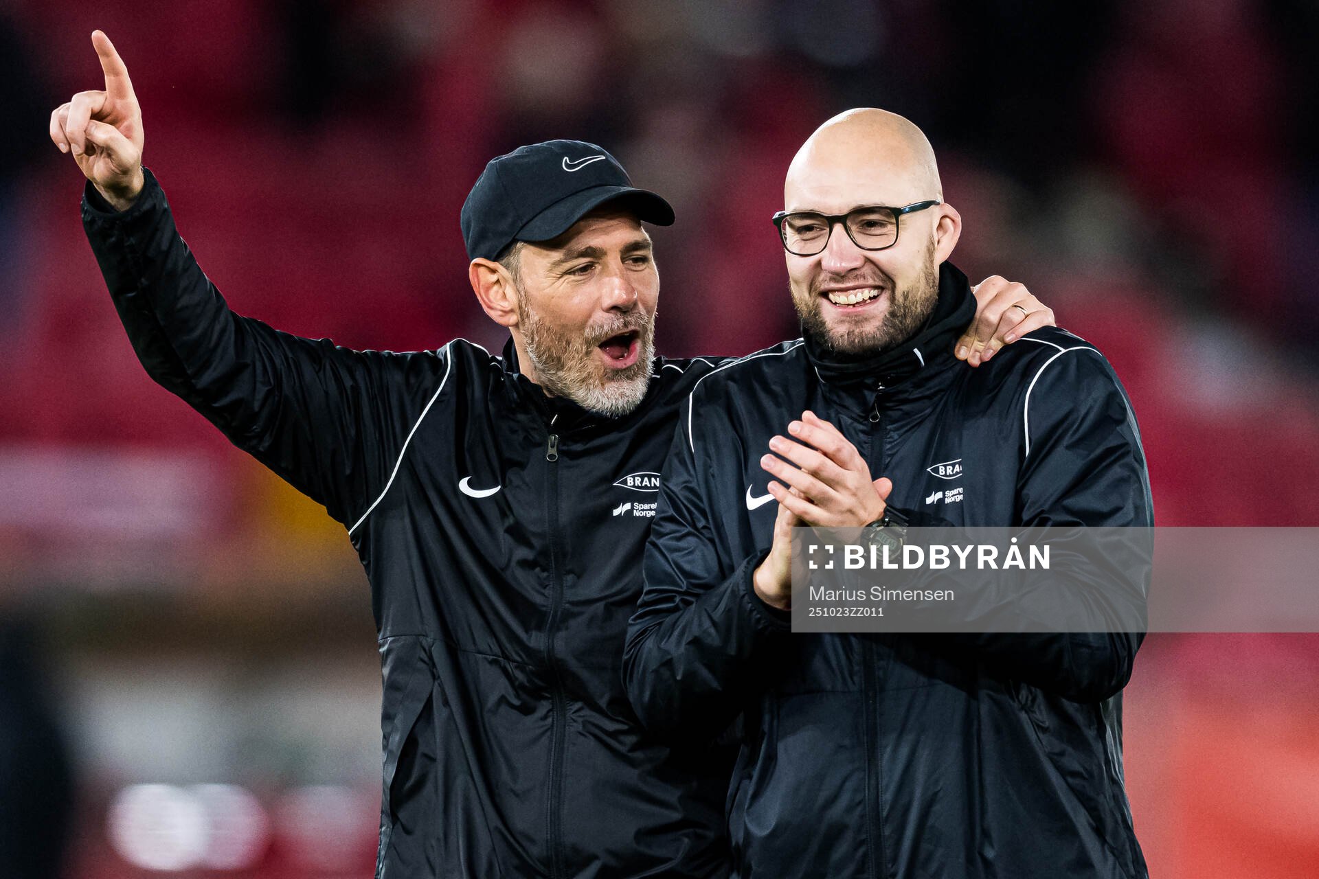 Head coach Freyr Alexandersson and assistent coach Jonathan