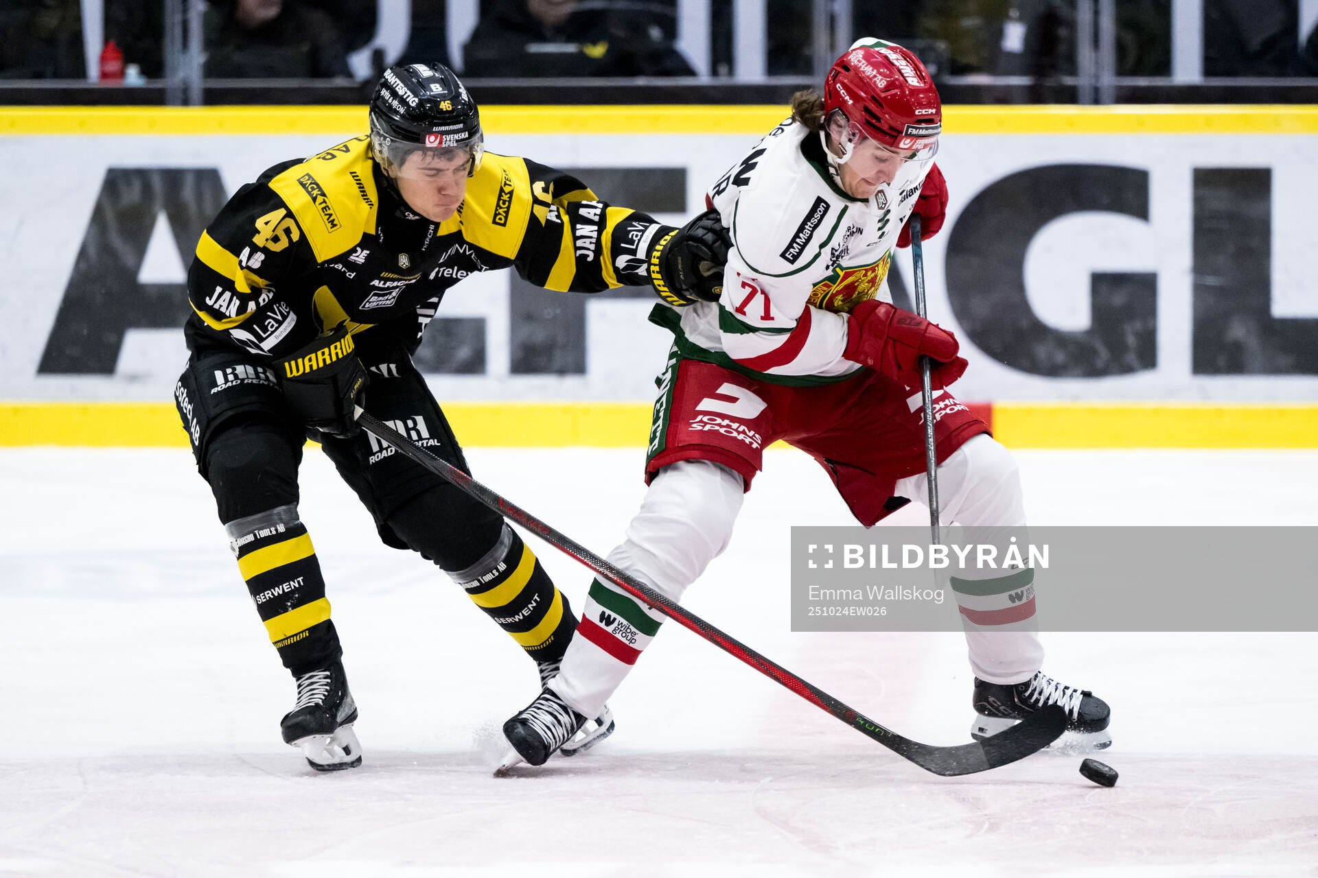 Västerås Svante Sjödin och Moras Travis Treloar