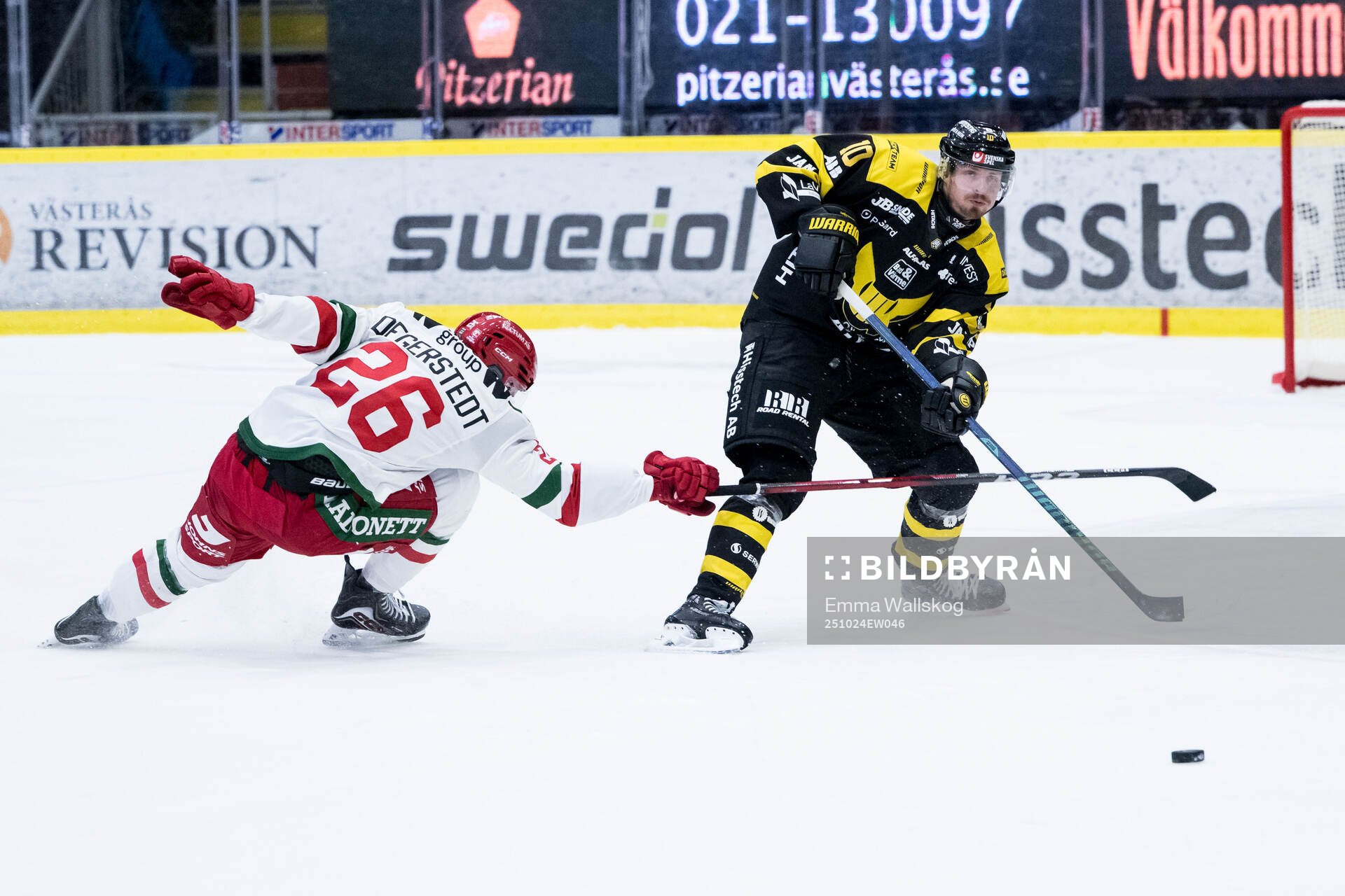 Moras Arvid Degerstedt och Västerås Jimmie Jansson Lorek