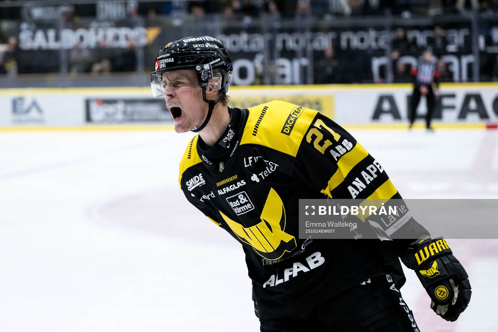 Västerås Carl Jakobsson jublar