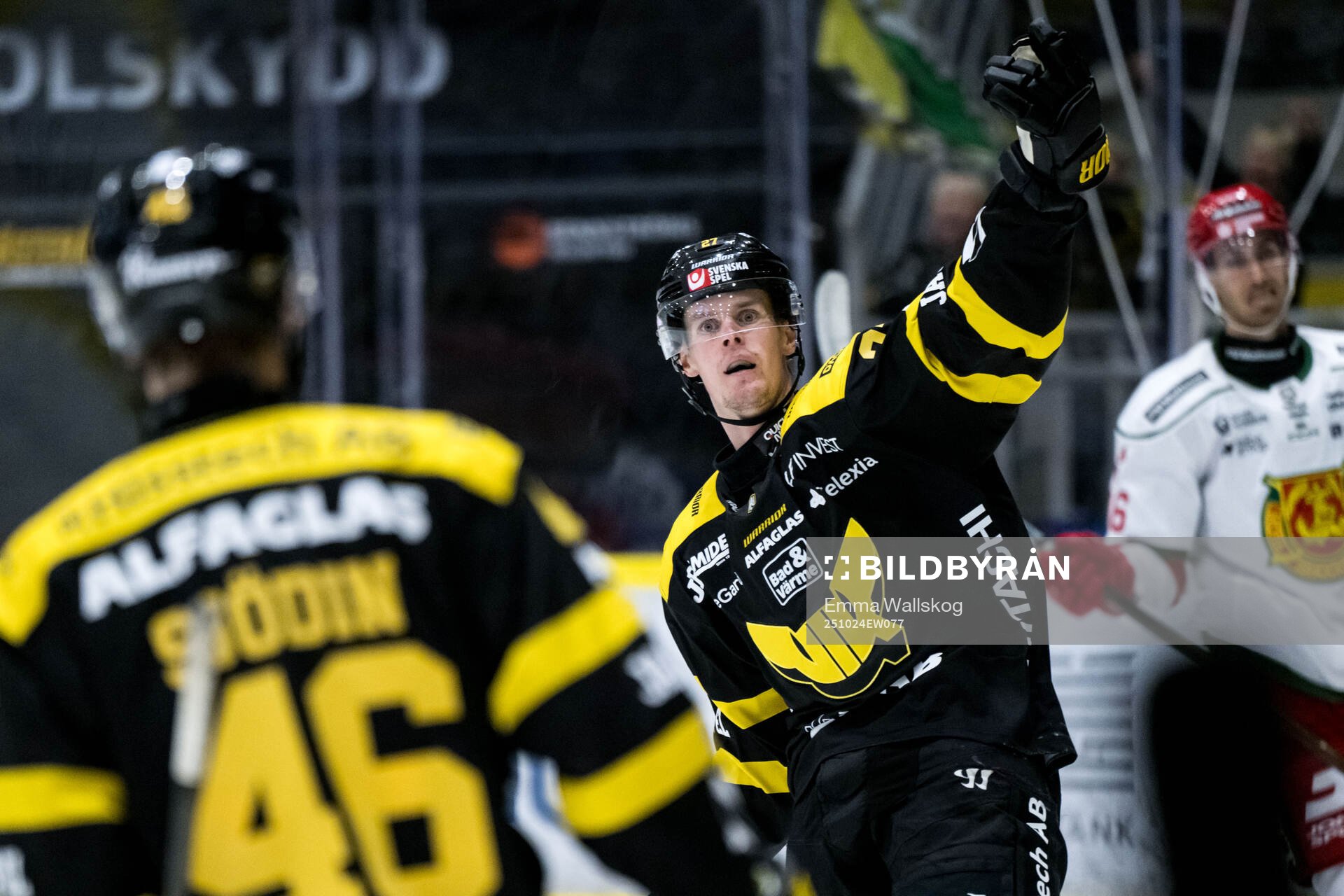 Västerås Carl Jakobsson jublar
