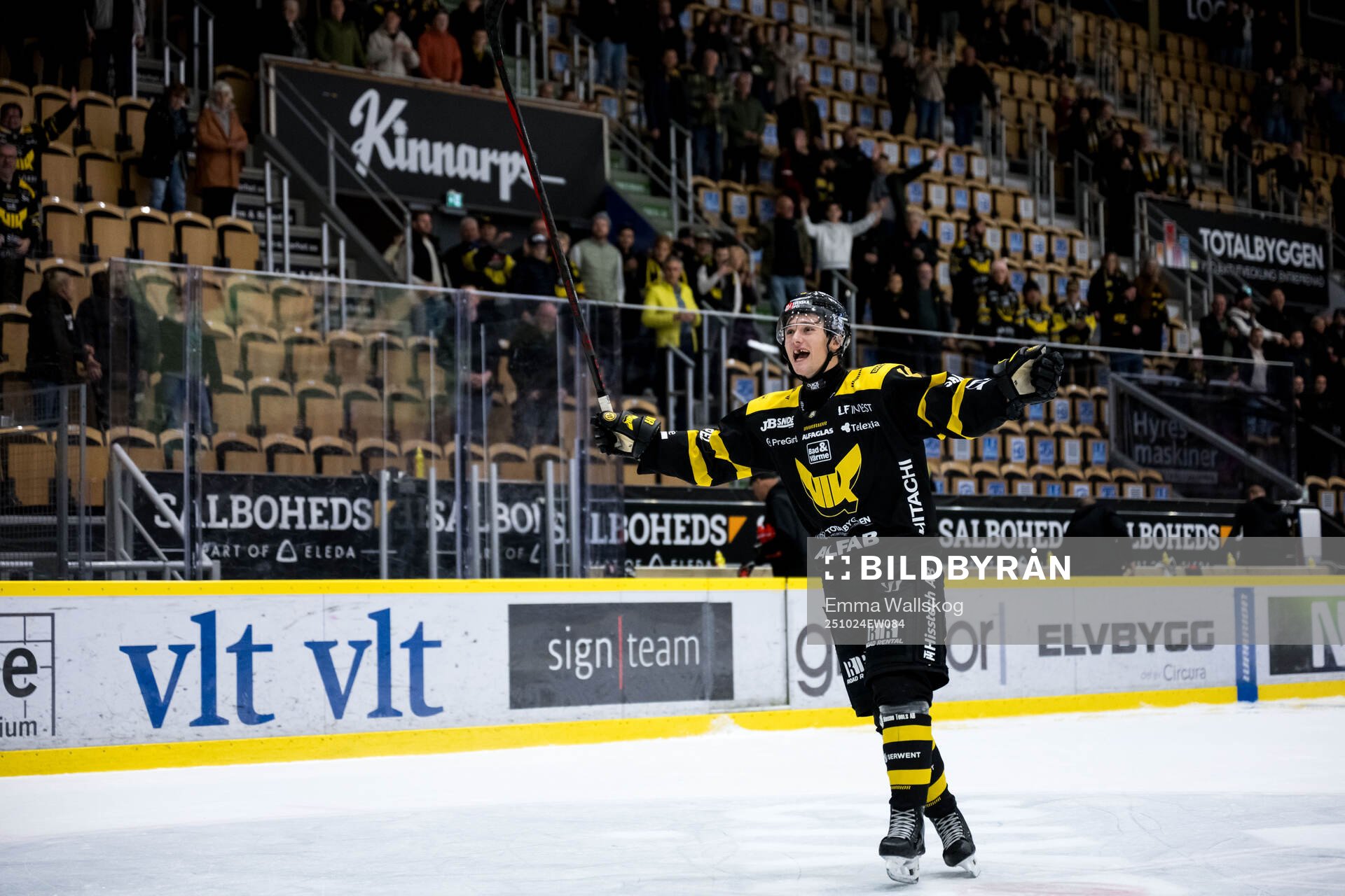 Västerås Svante Sjödin jublar