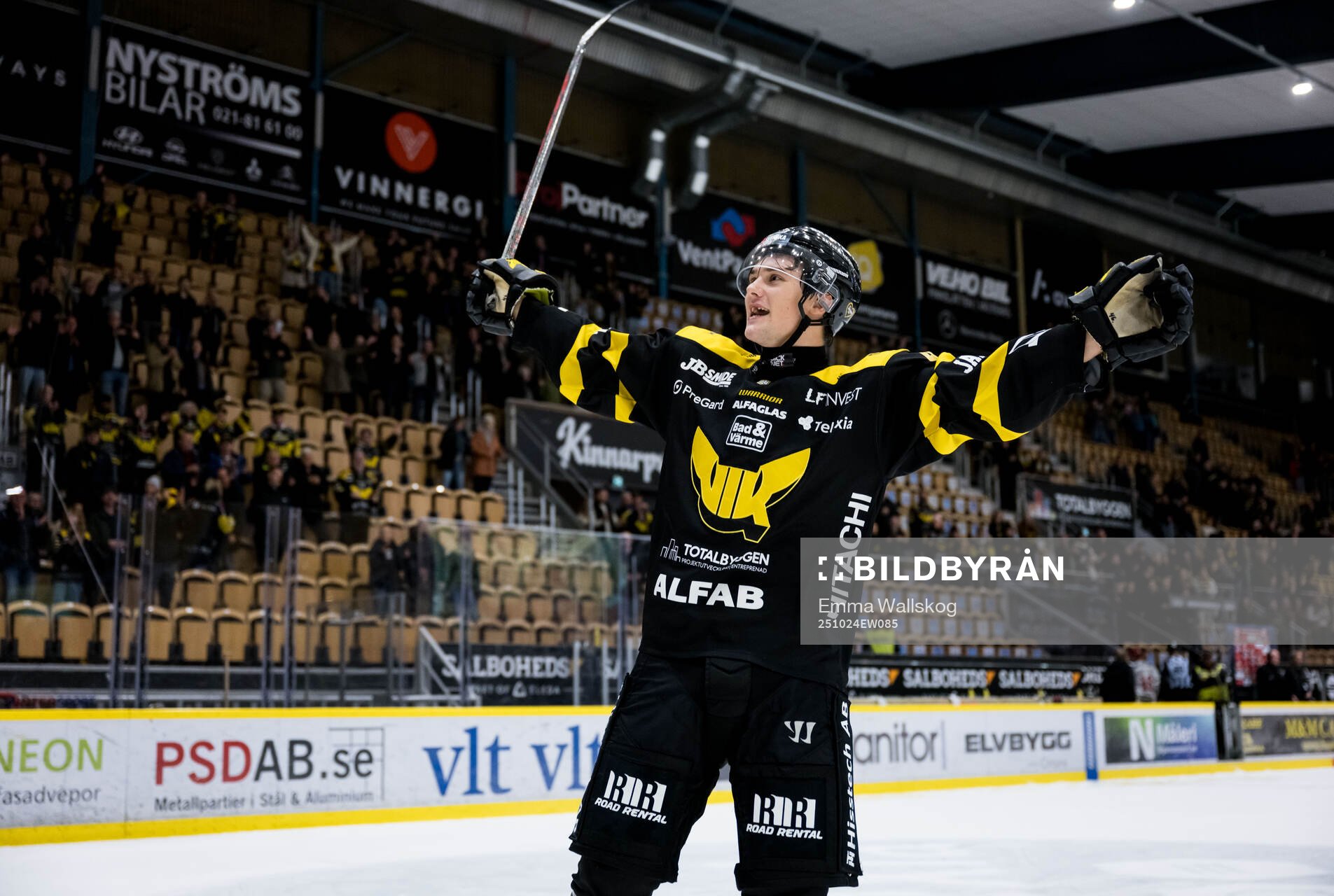 Västerås Svante Sjödin jublar