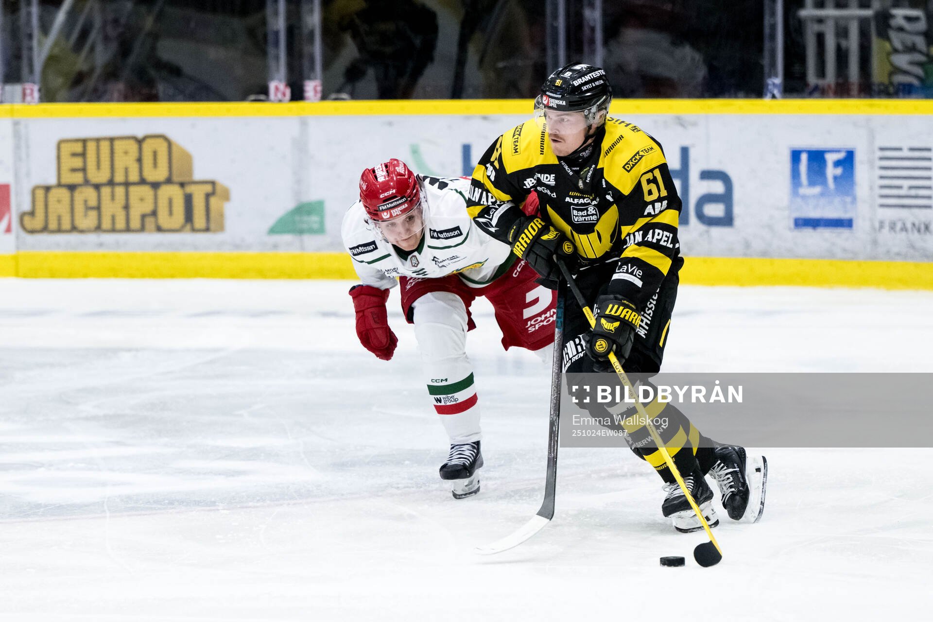 Moras Travis Treloar och Västerås Malte Sjögren