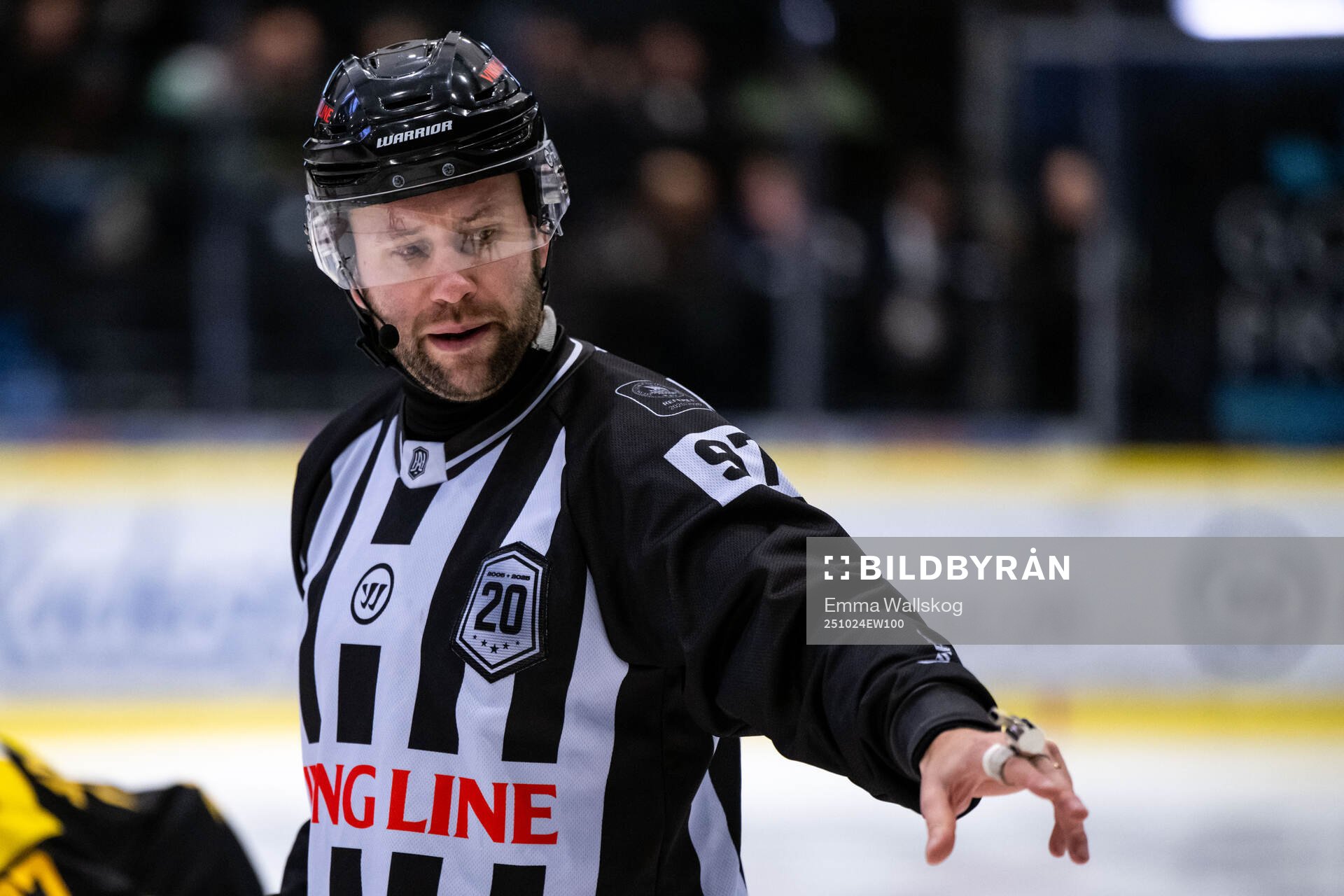 Linjedomare Filip Löwgren