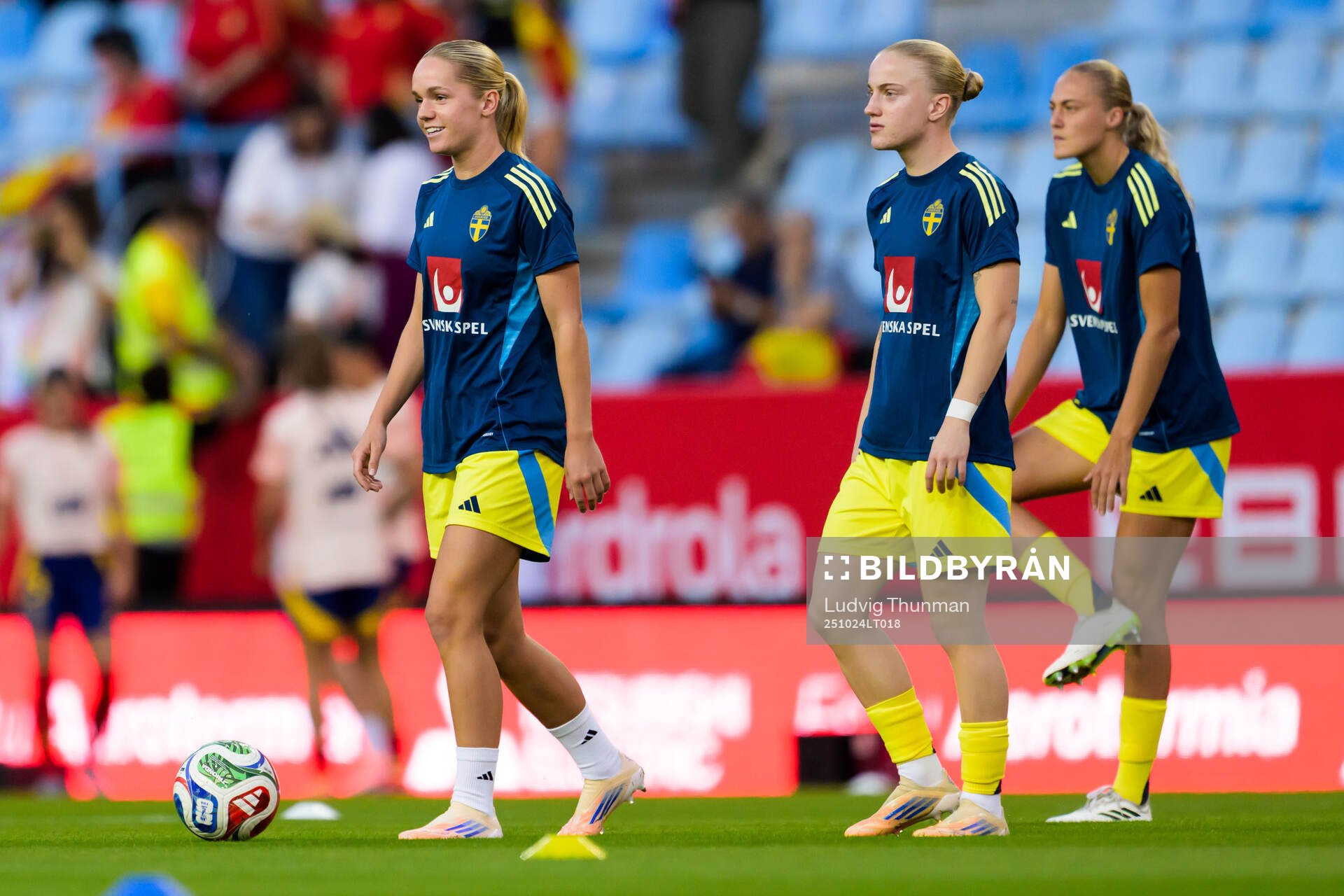 Hanna Lundkvist and Anna Sandberg of Sweden