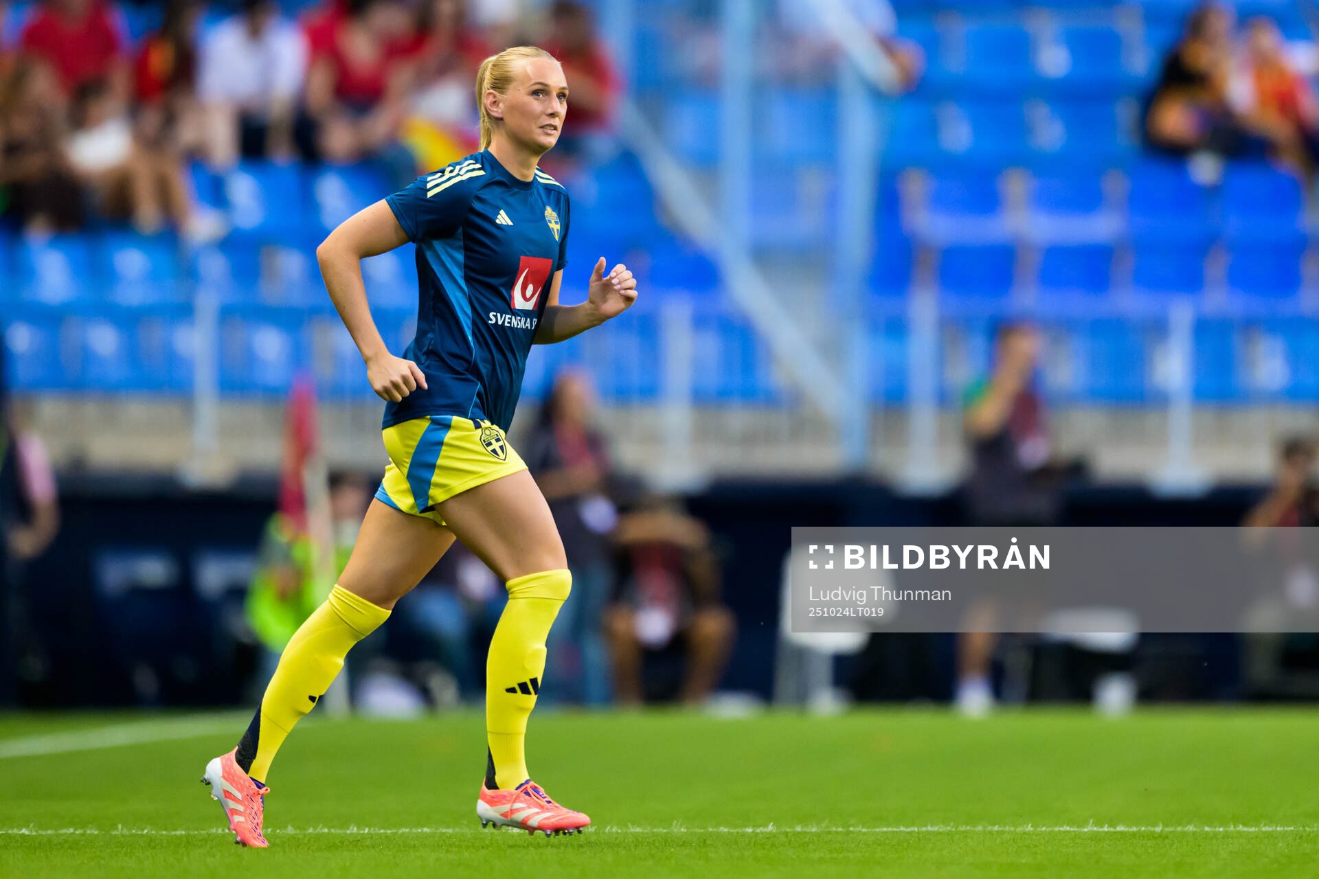 Stina Blackstenius of Sweden
