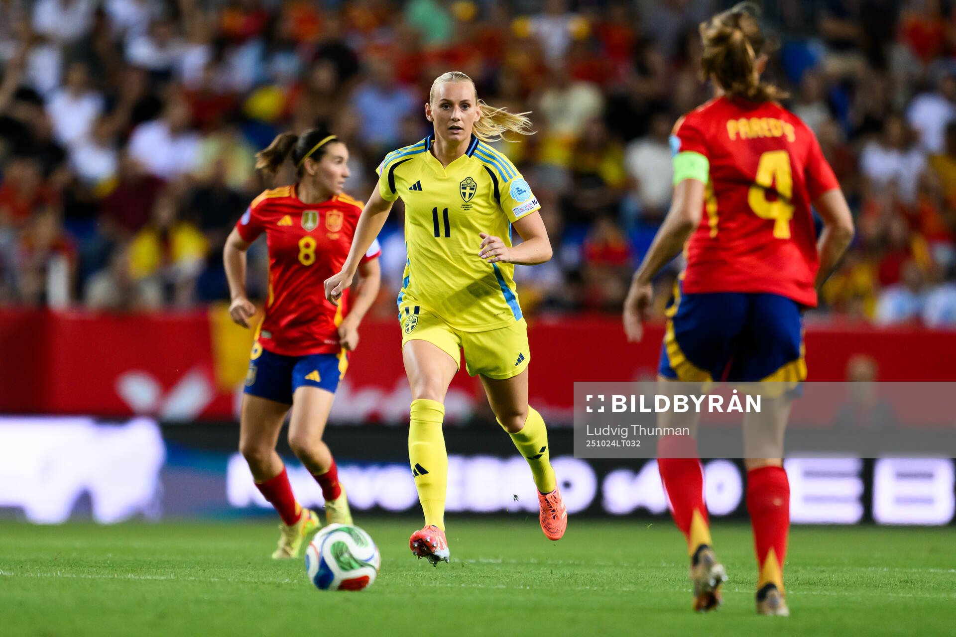 Stina Blackstenius of Sweden