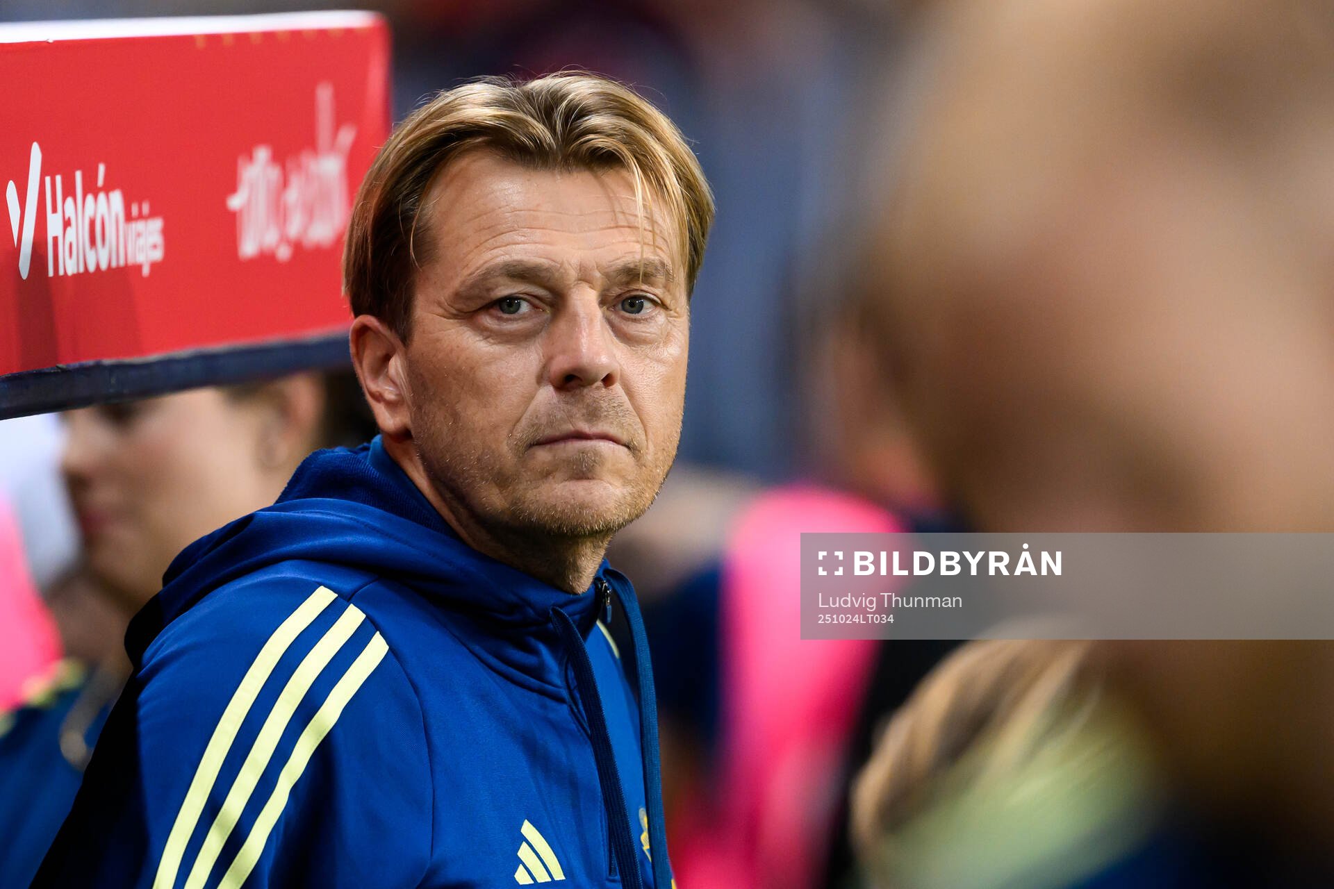 Head coach Tony Gustavsson of Sweden