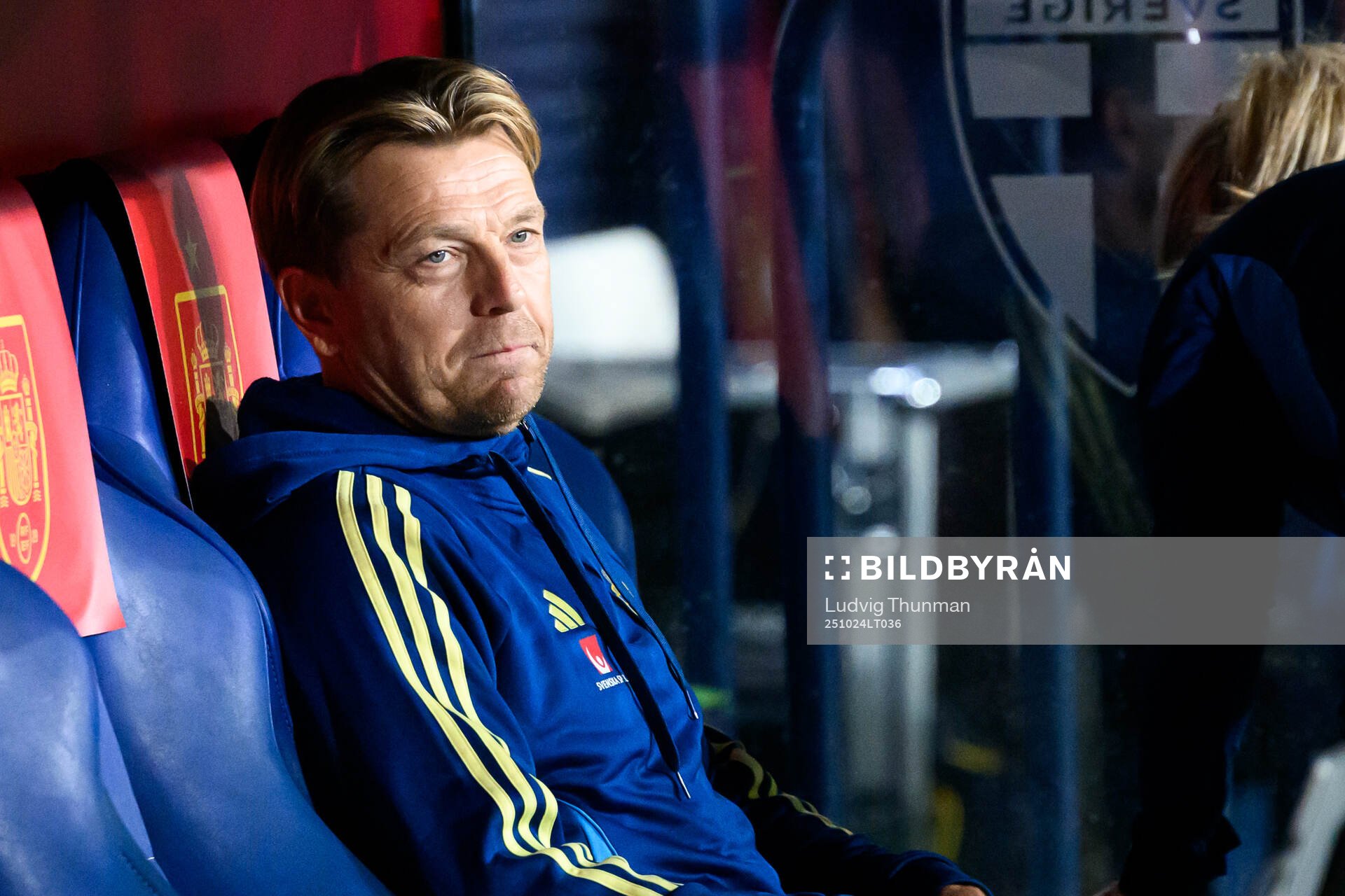 Head coach Tony Gustavsson of Sweden
