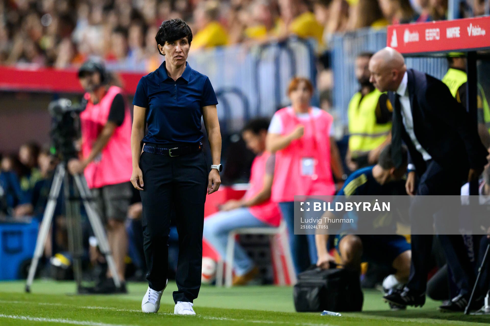 Head coach Montserrat Tomé of Spain